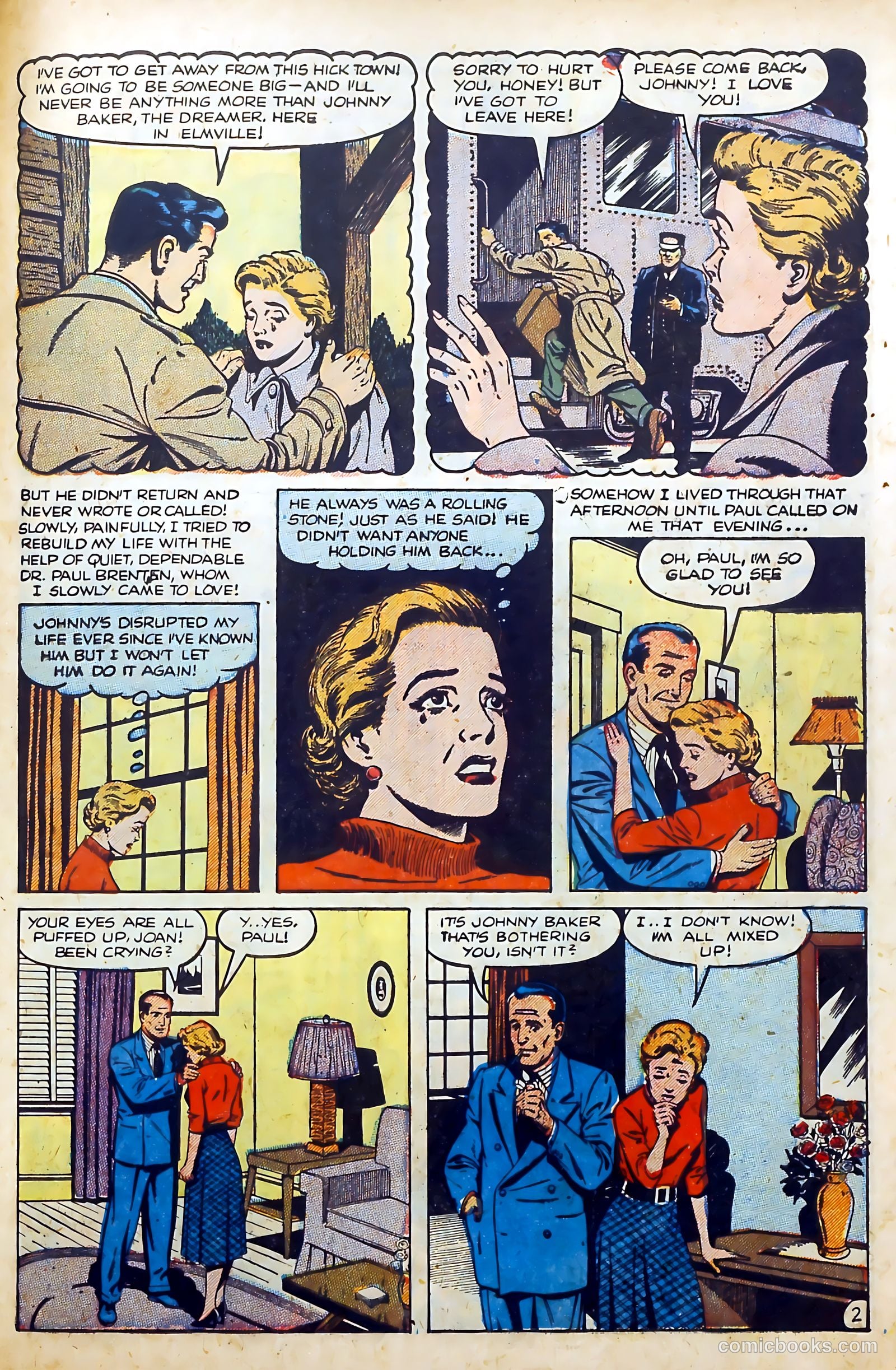 Lovers' Lane #40 (1954) — page 27 of 37
