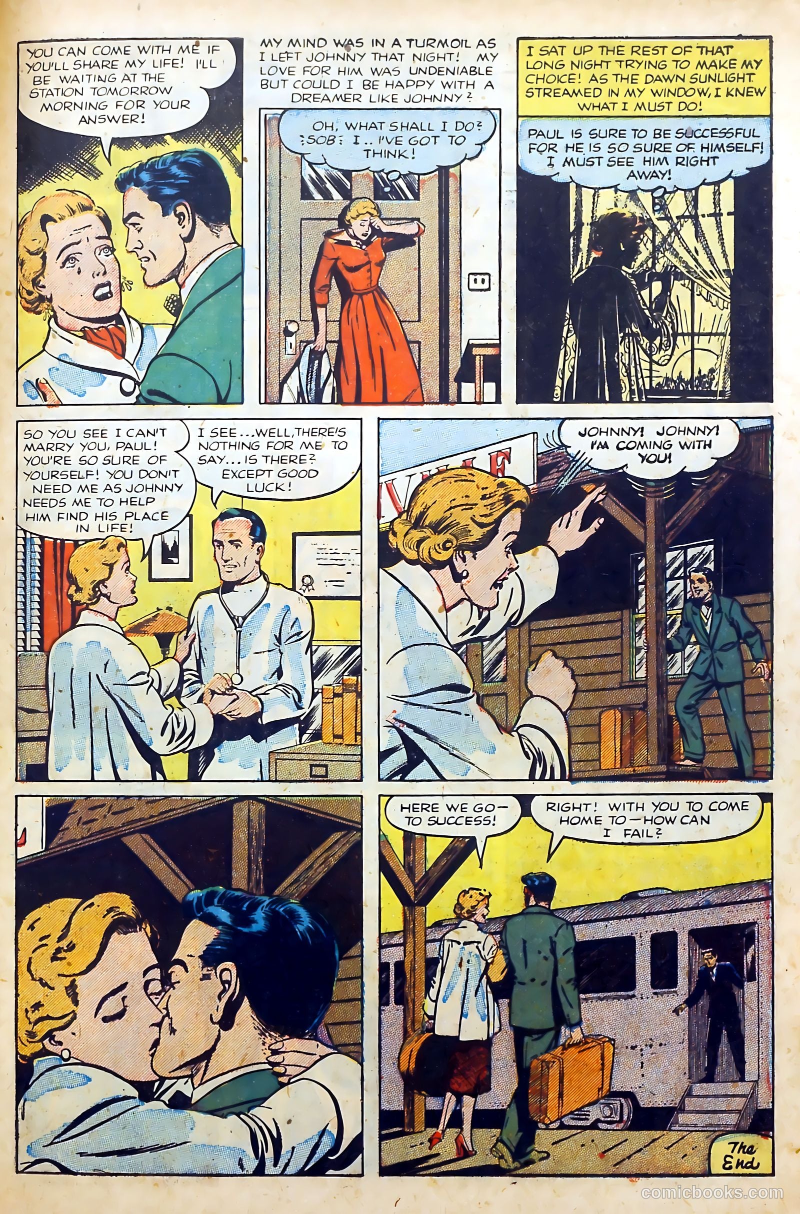 Lovers' Lane #40 (1954) — page 31 of 37