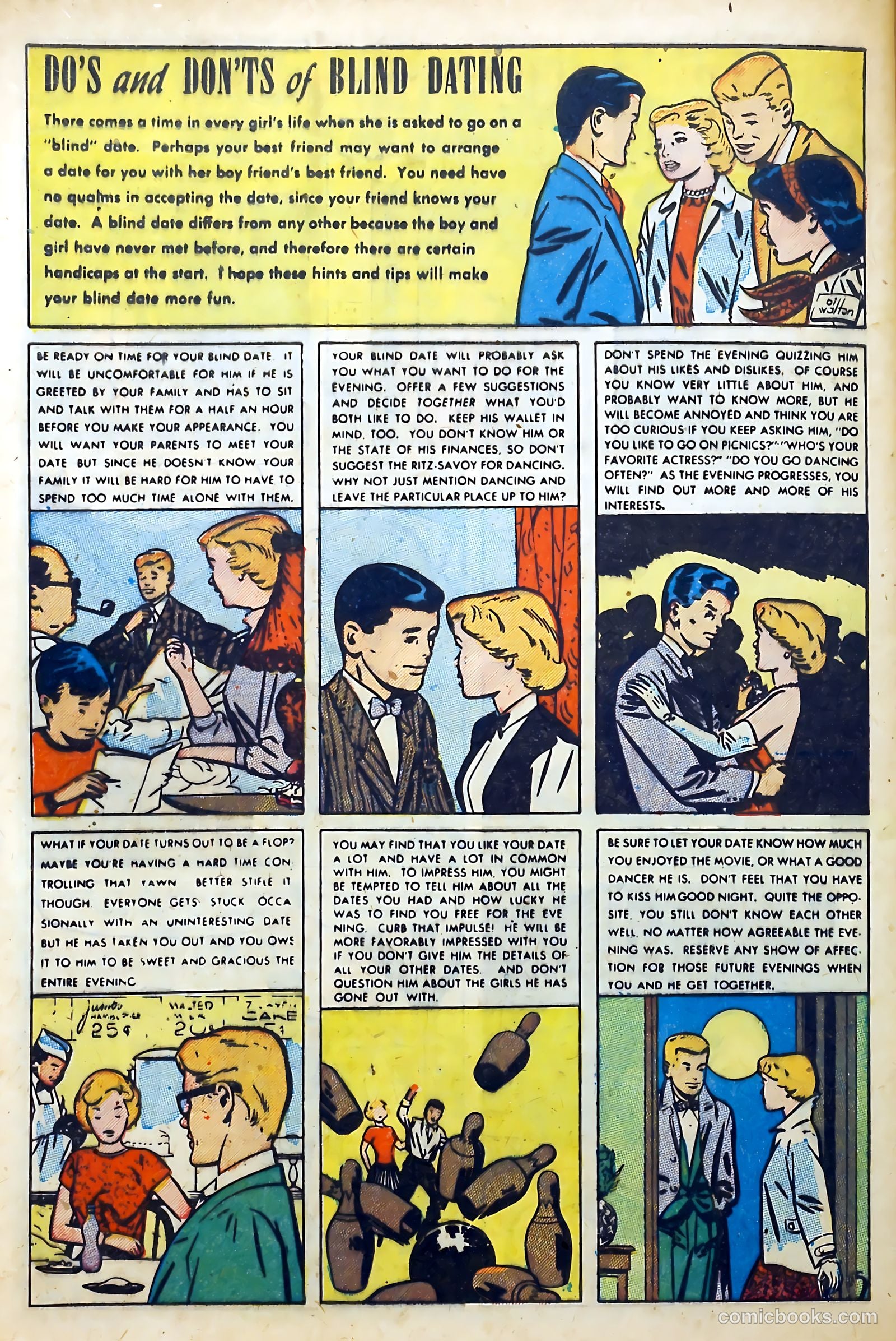 Lovers' Lane #40 (1954) — page 32 of 37