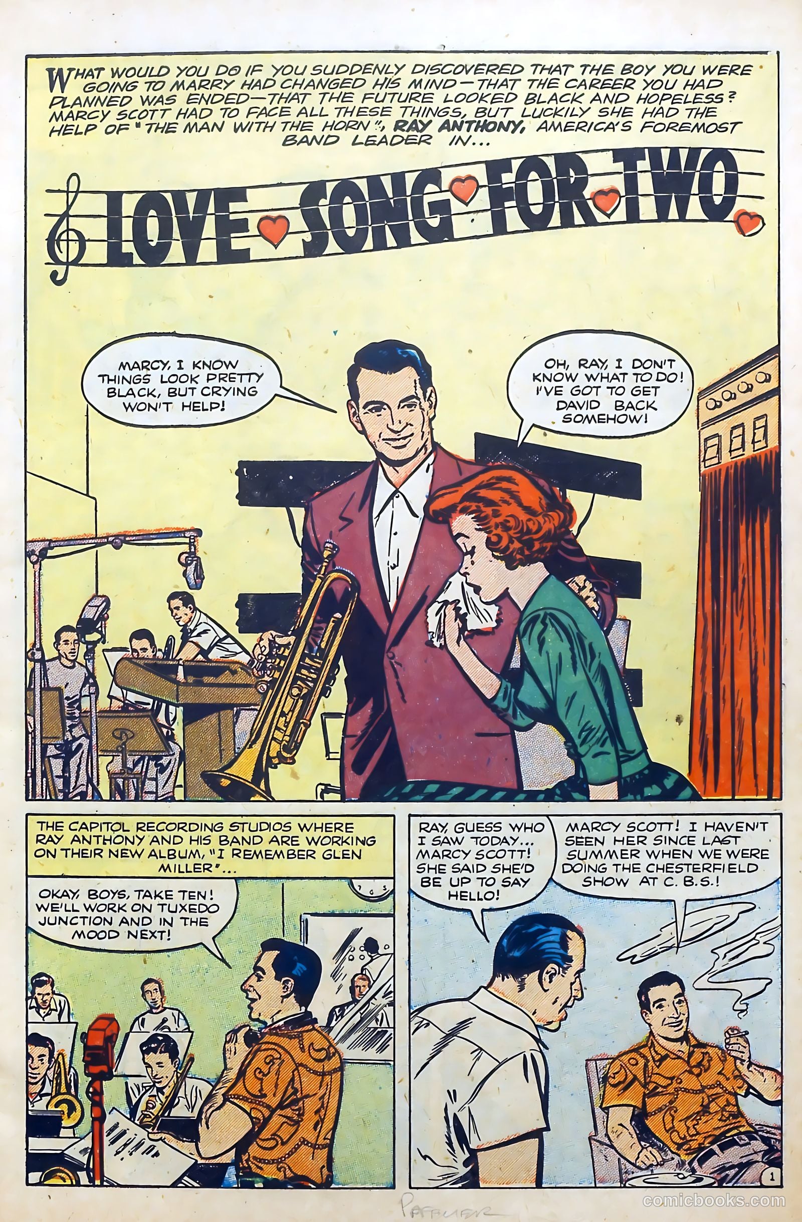 Lovers' Lane #41 (1954) — page 3 of 37