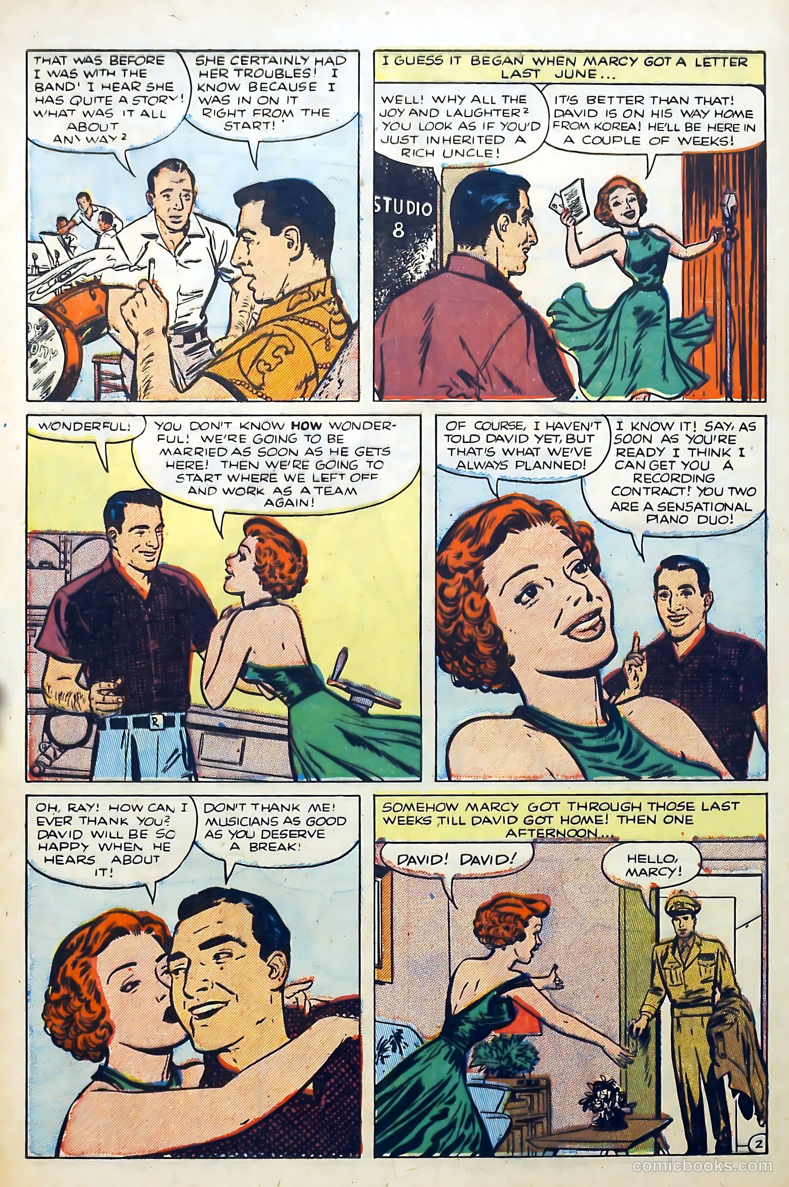 Lovers' Lane #41 (1954) — page 4 of 37