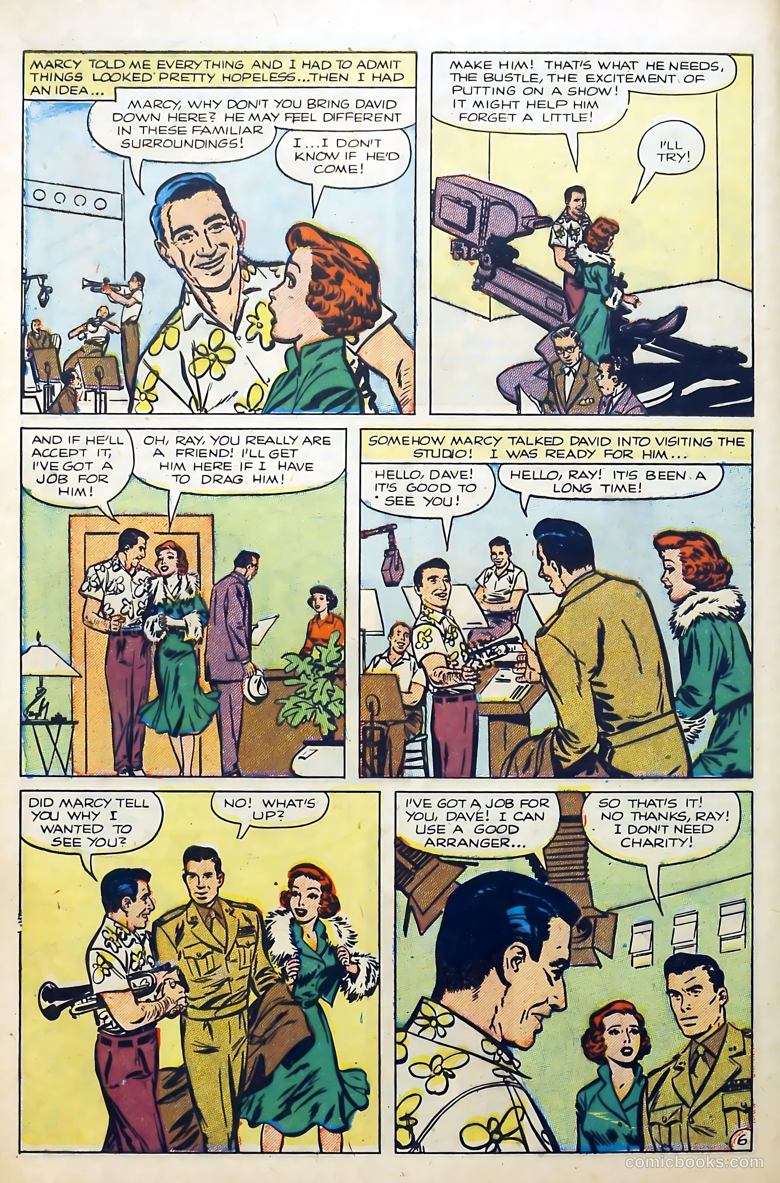 Lovers' Lane #41 (1954) — page 8 of 37