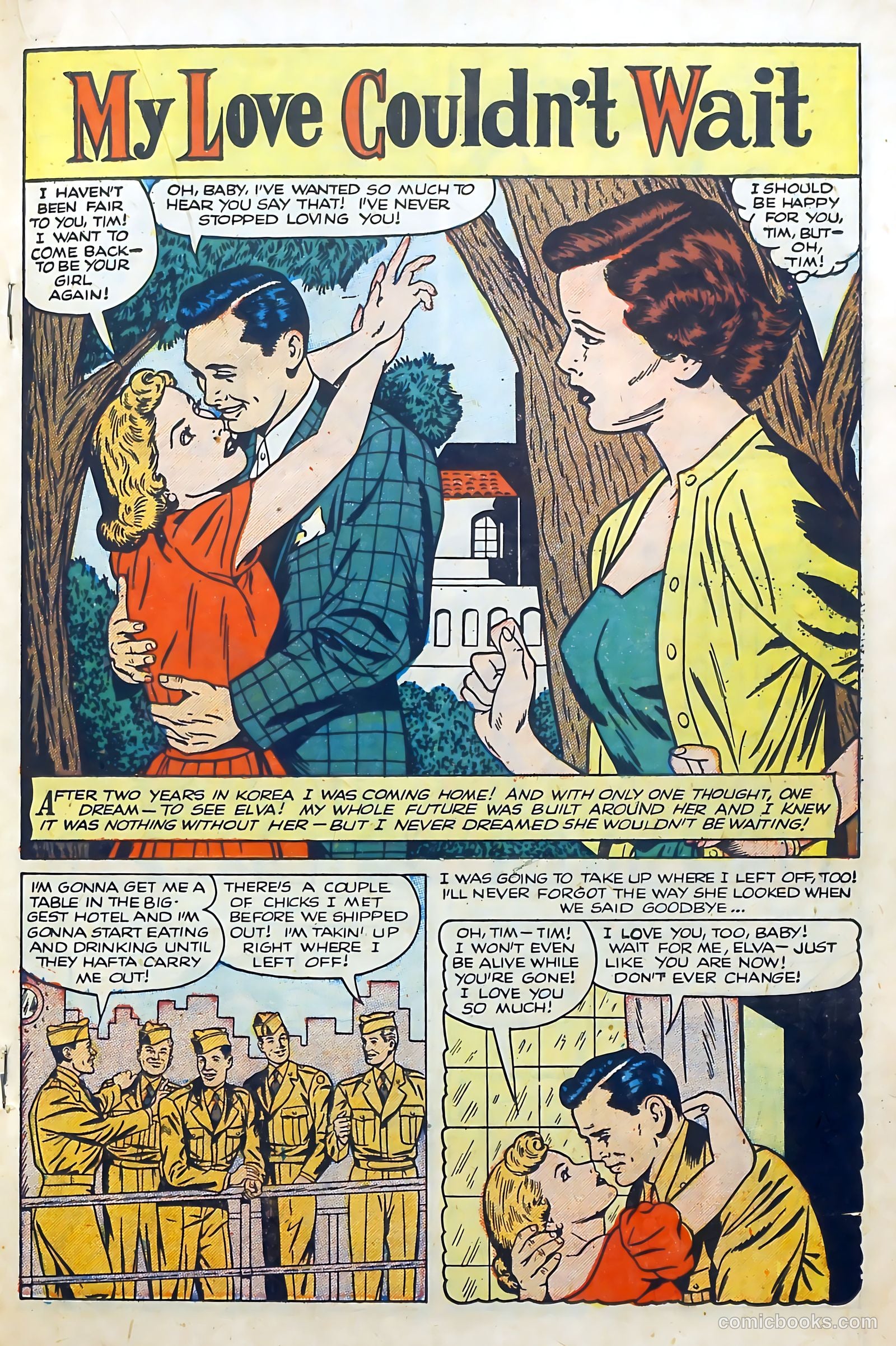 Lovers' Lane #41 (1954) — page 19 of 37