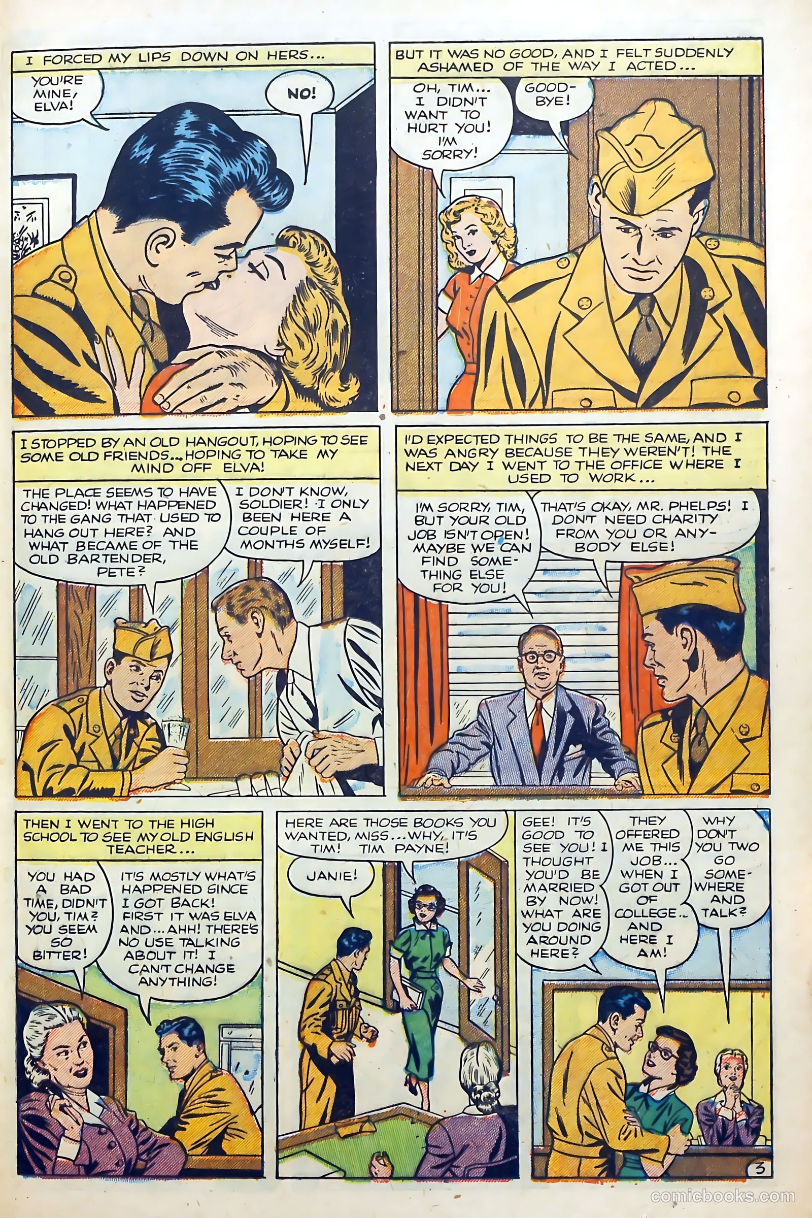 Lovers' Lane #41 (1954) — page 21 of 37