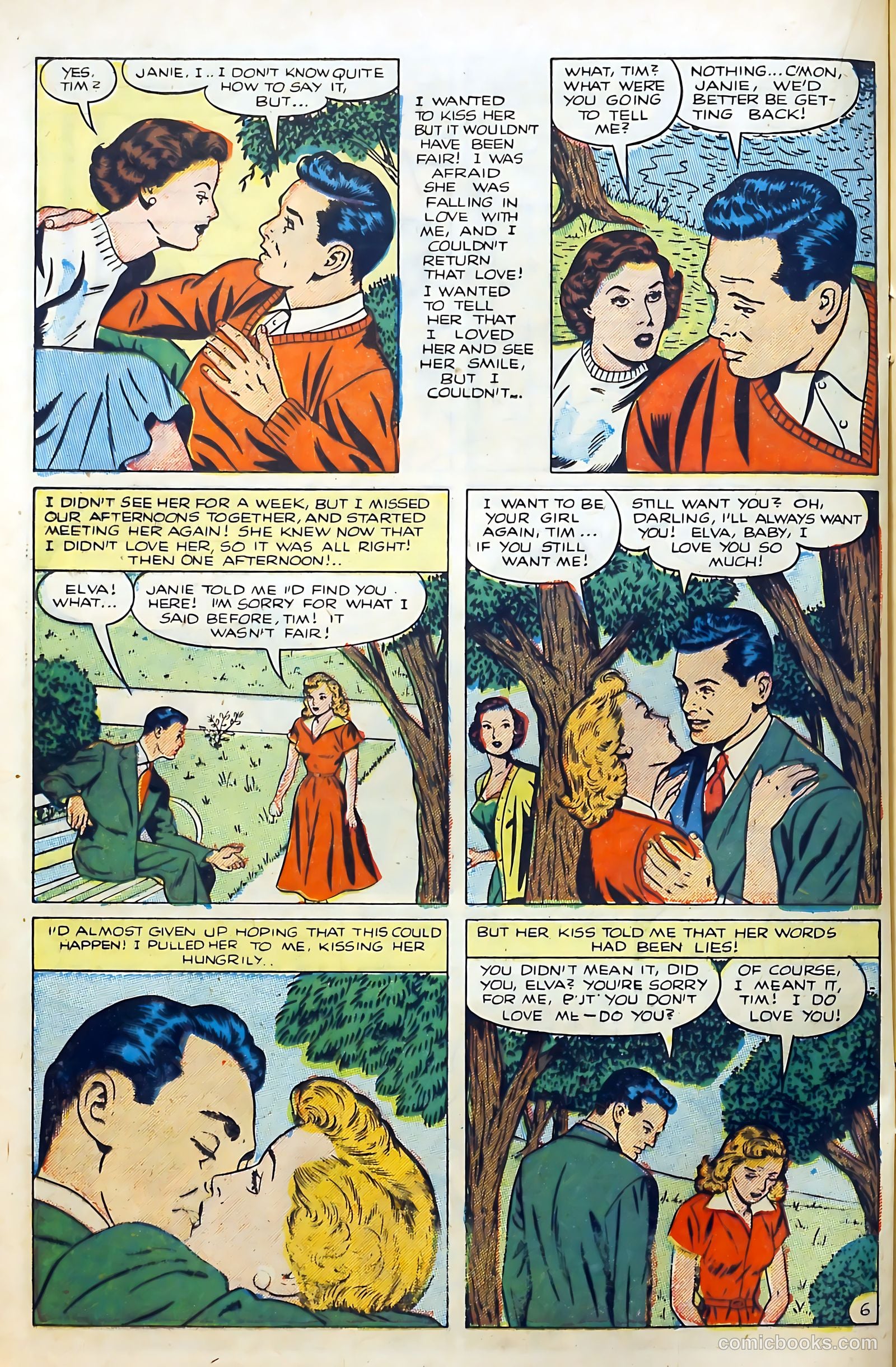 Lovers' Lane #41 (1954) — page 24 of 37
