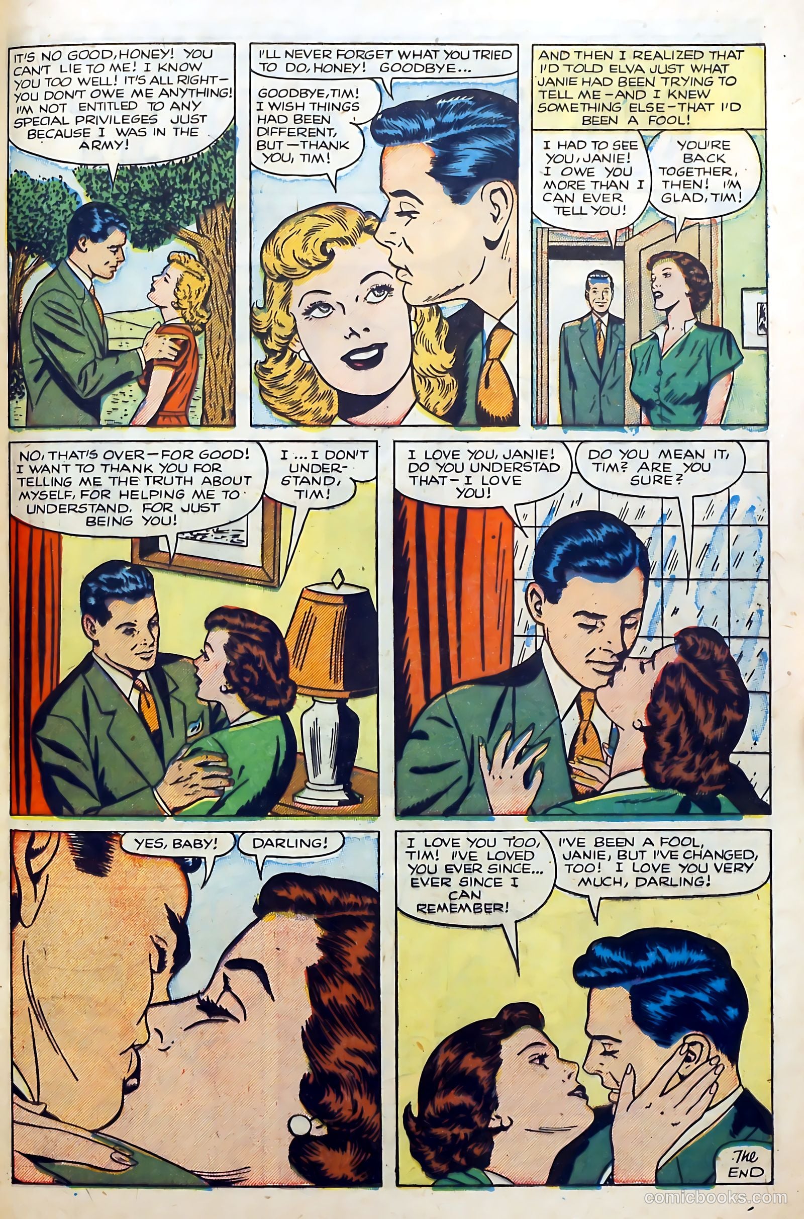 Lovers' Lane #41 (1954) — page 25 of 37