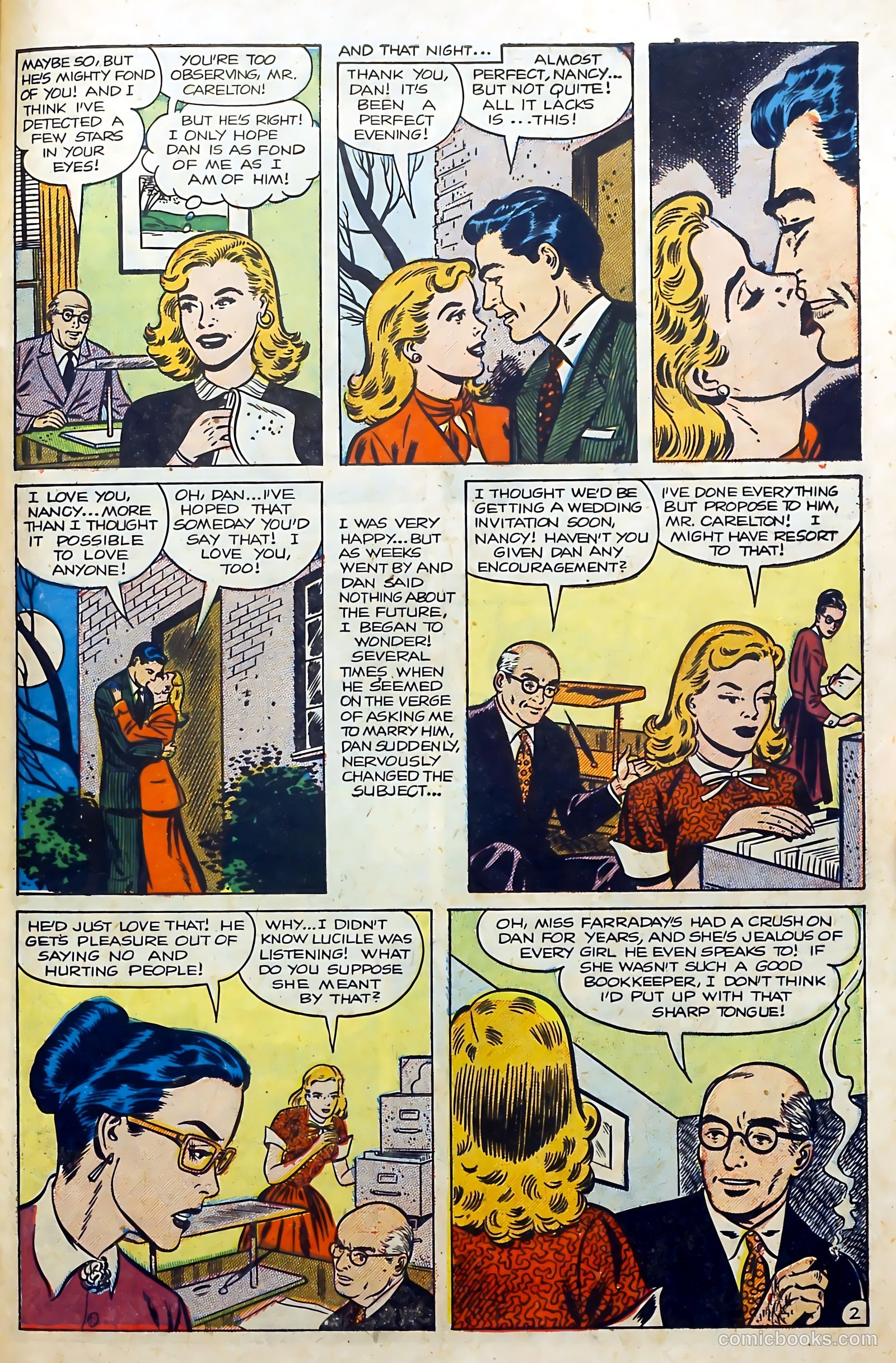 Lovers' Lane #41 (1954) — page 27 of 37