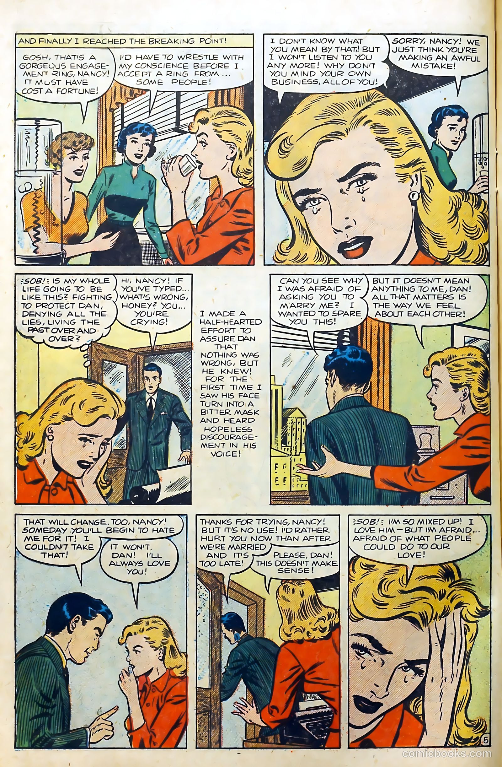 Lovers' Lane #41 (1954) — page 30 of 37