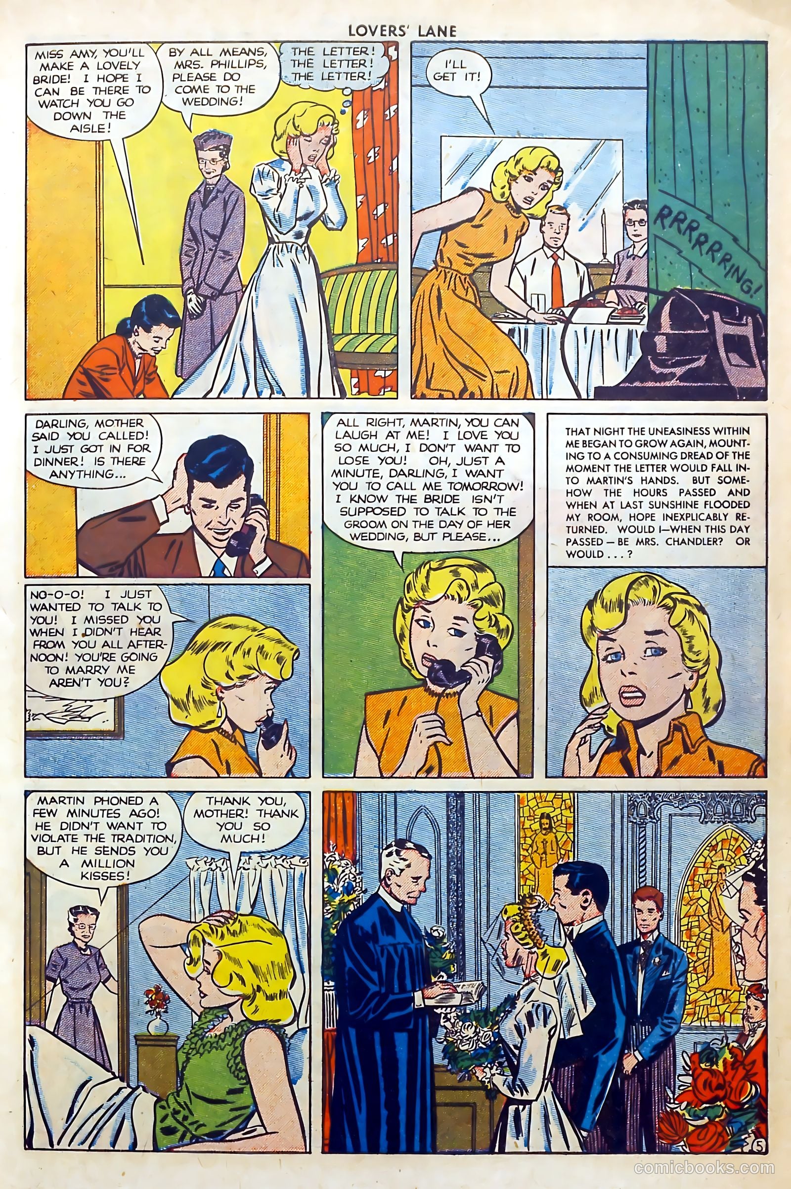 Lovers' Lane #5 (1950) — page 7 of 52