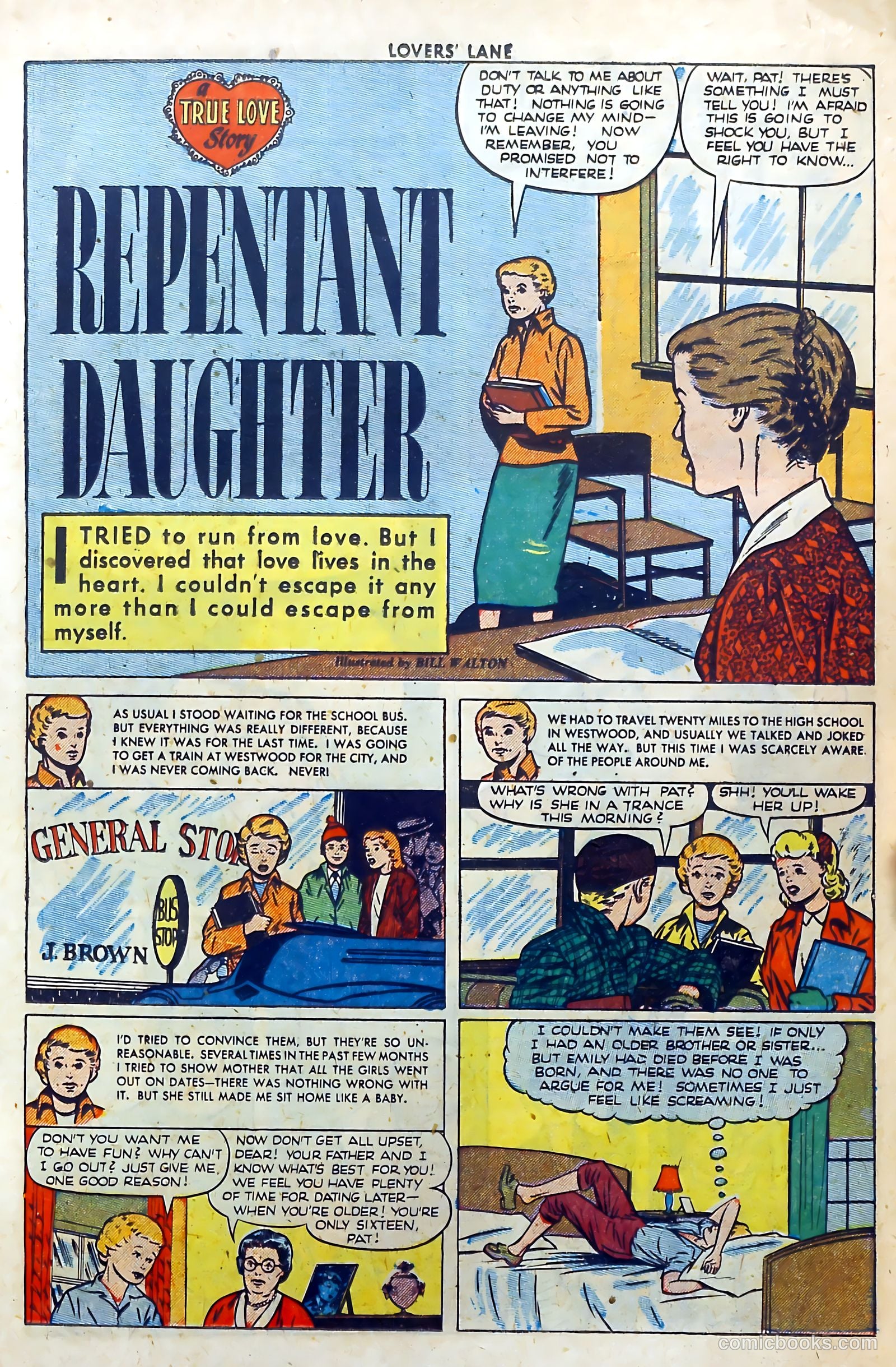 Lovers' Lane #5 (1950) — page 15 of 52
