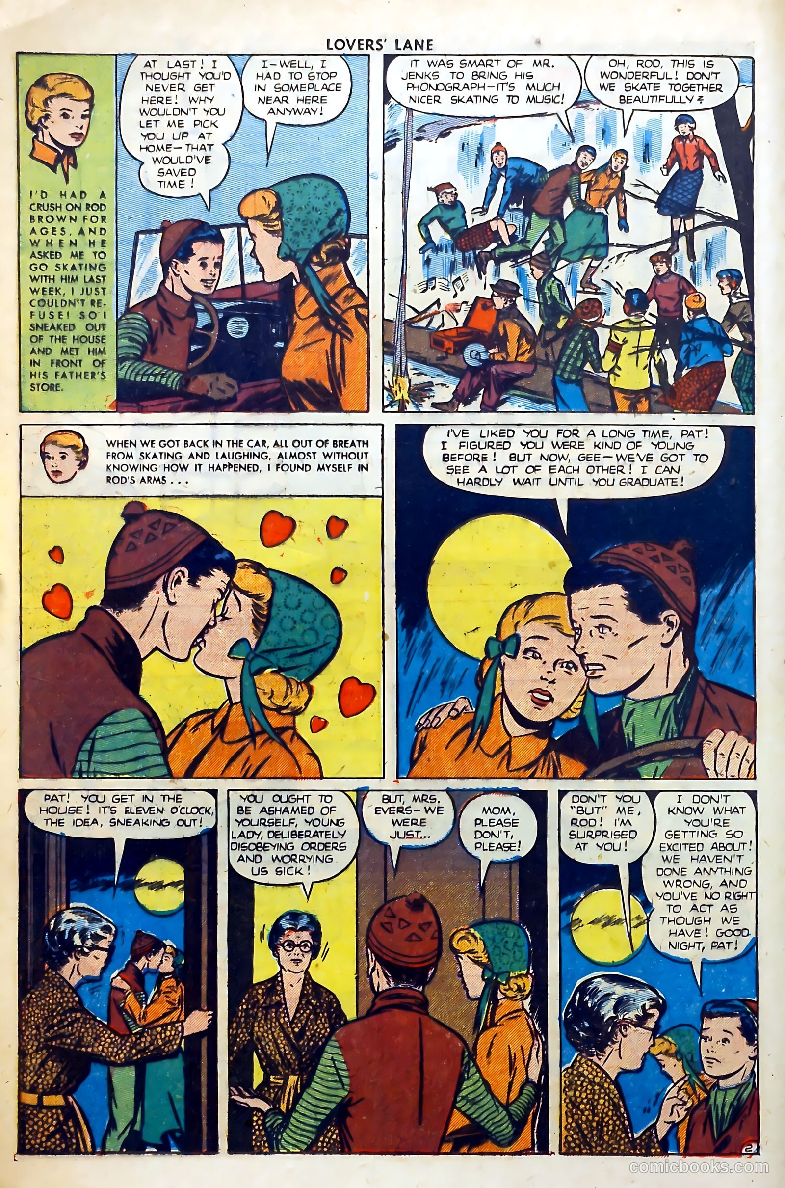 Lovers' Lane #5 (1950) — page 16 of 52
