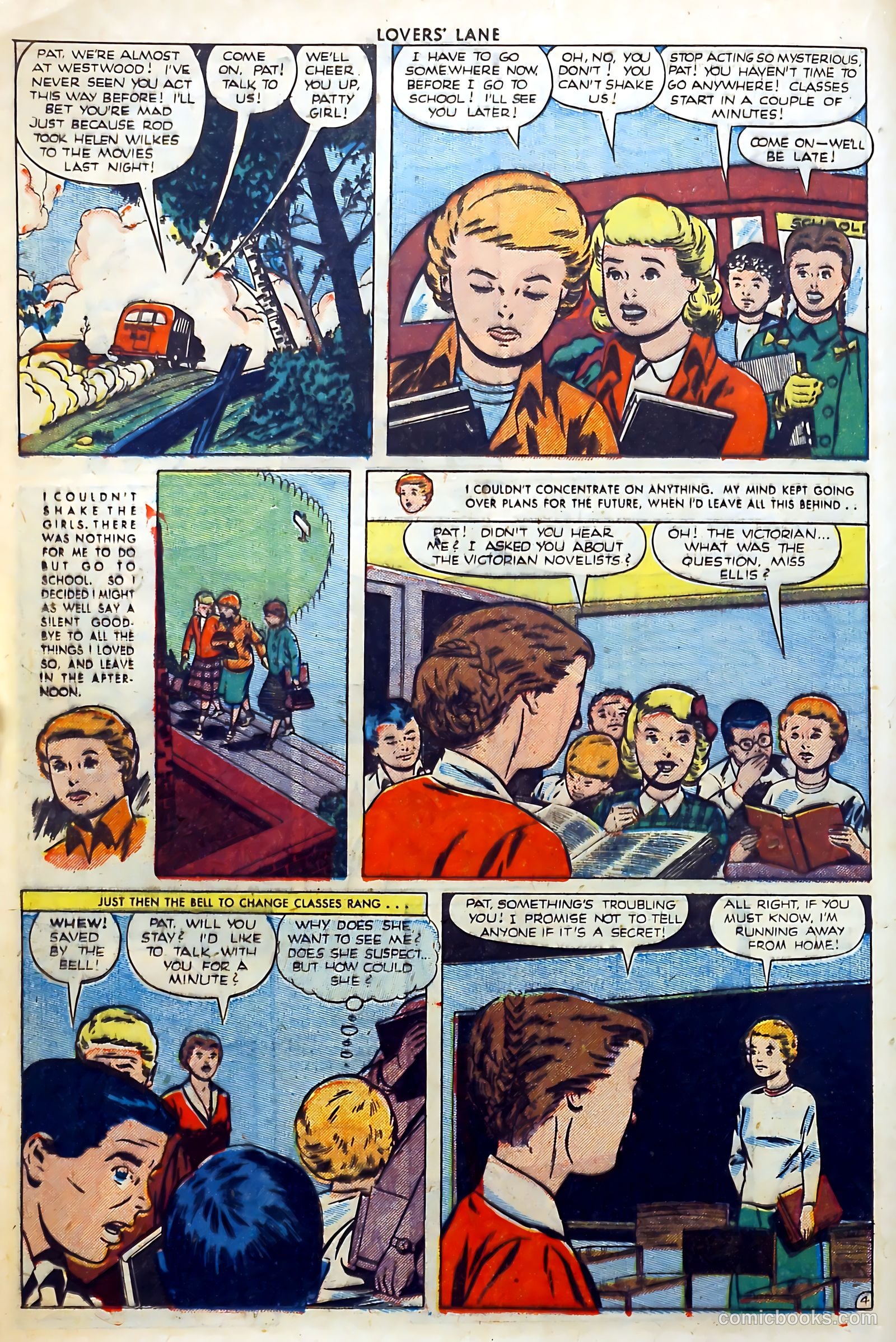 Lovers' Lane #5 (1950) — page 18 of 52