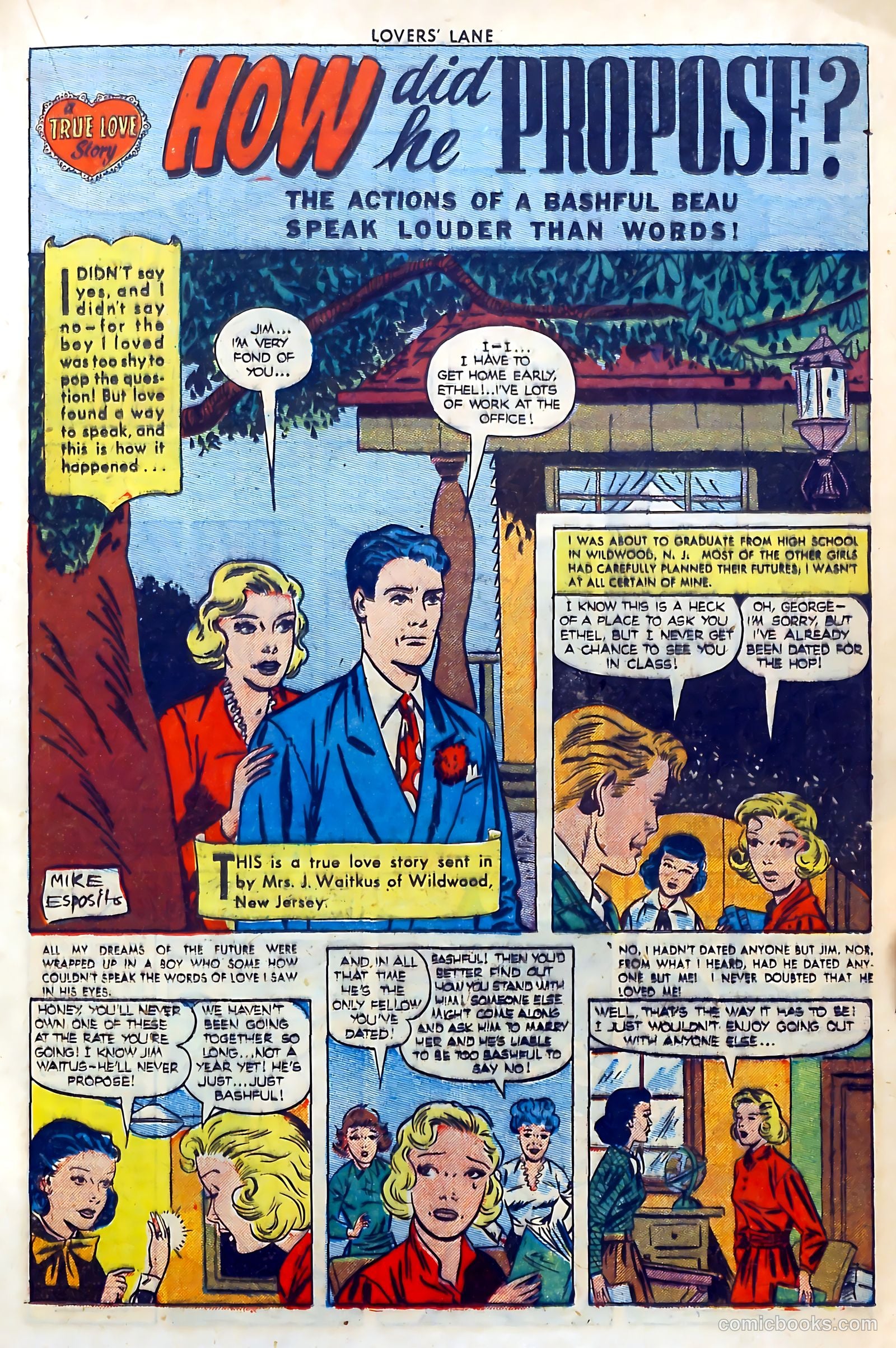Lovers' Lane #5 (1950) — page 23 of 52