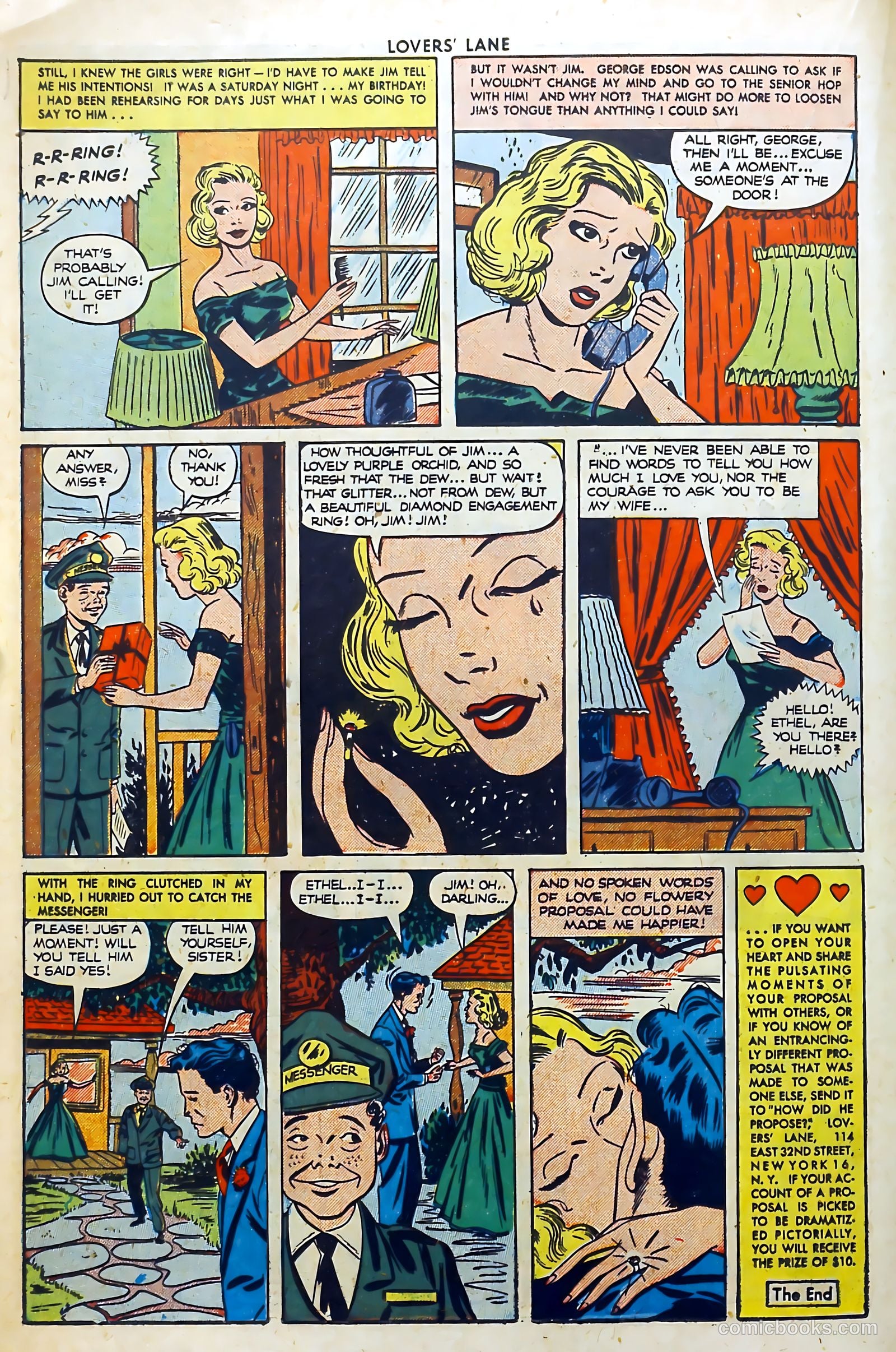 Lovers' Lane #5 (1950) — page 24 of 52