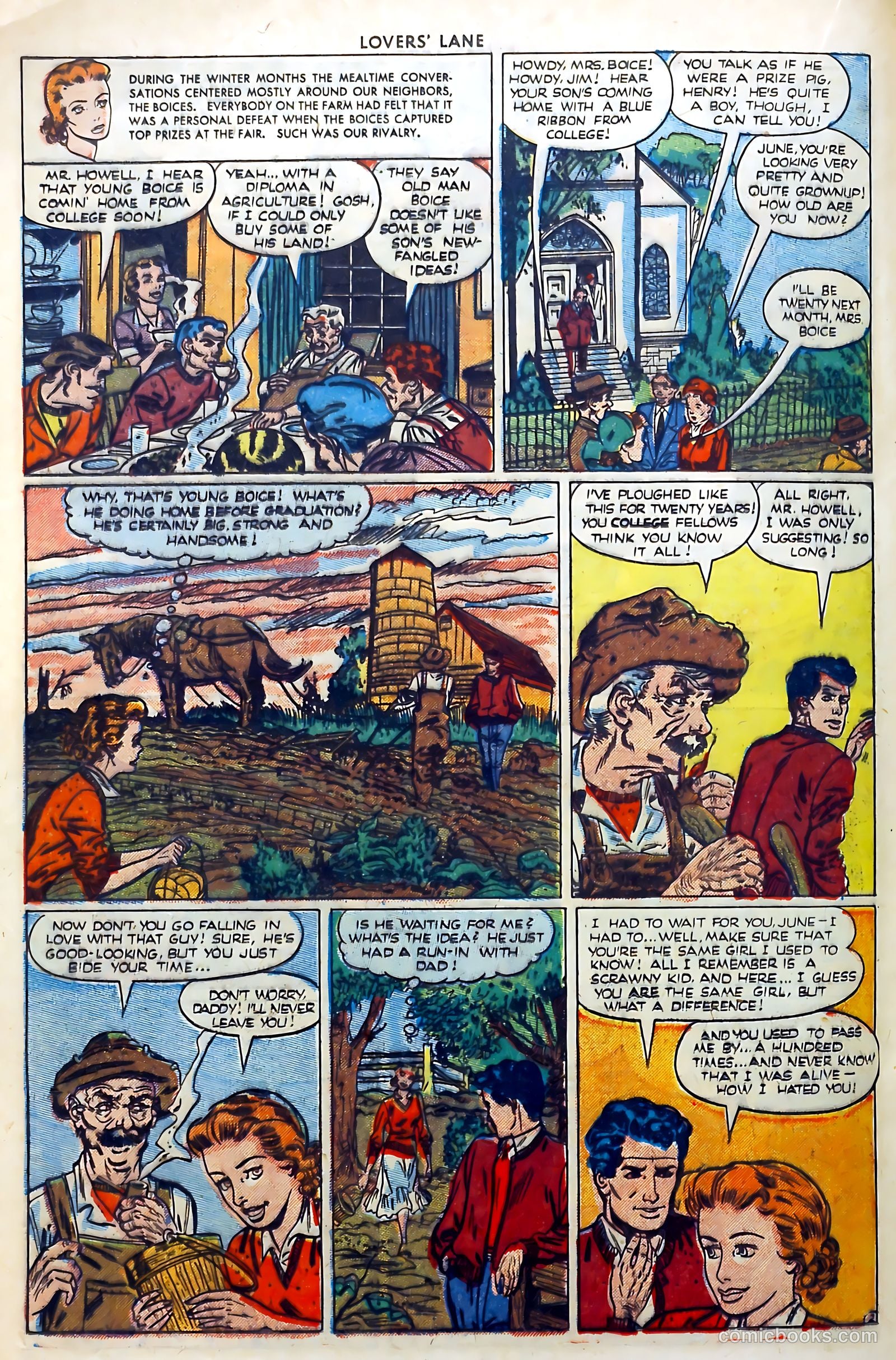 Lovers' Lane #5 (1950) — page 30 of 52