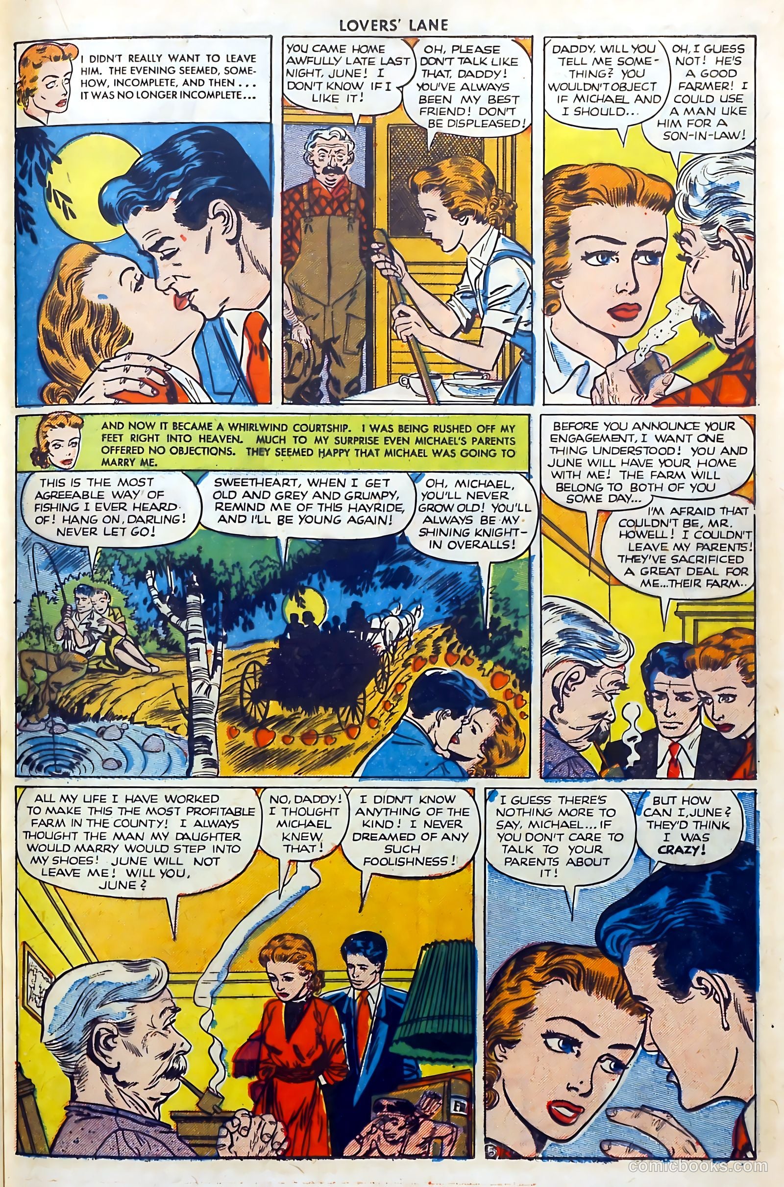 Lovers' Lane #5 (1950) — page 33 of 52