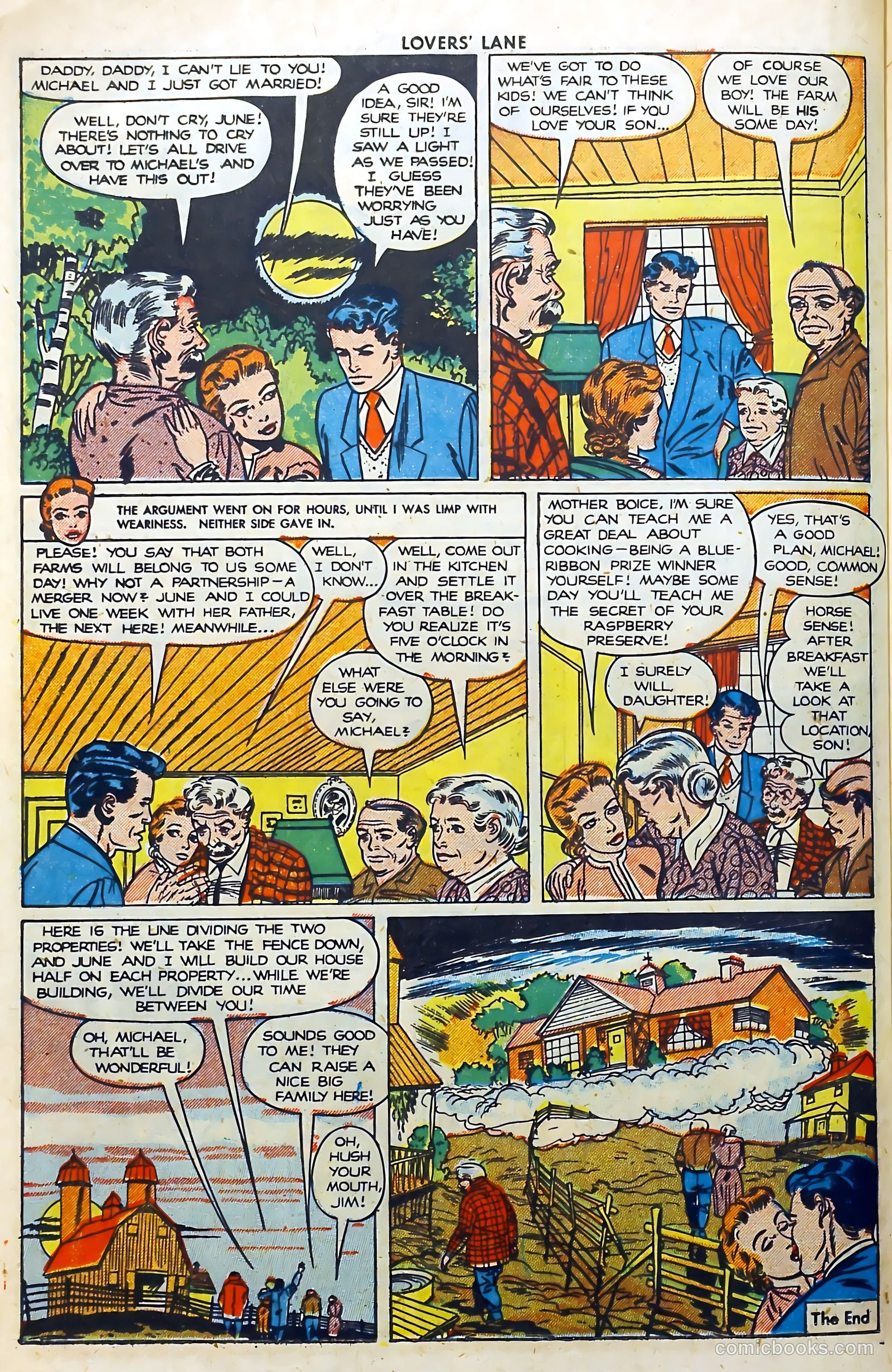 Lovers' Lane #5 (1950) — page 36 of 52