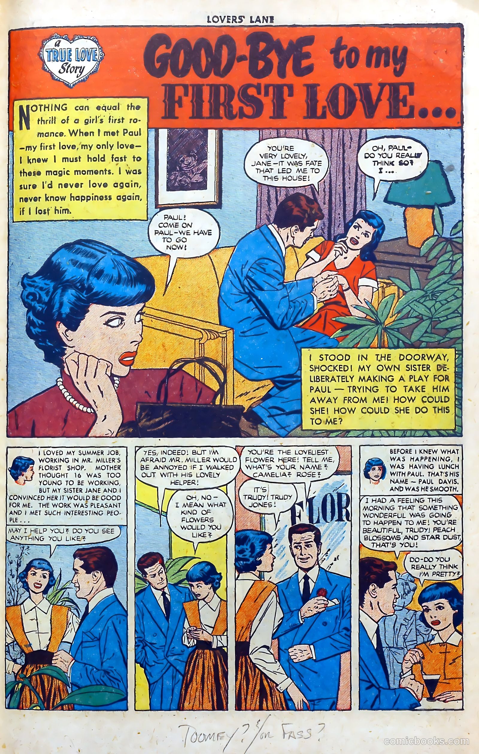 Lovers' Lane #5 (1950) — page 39 of 52