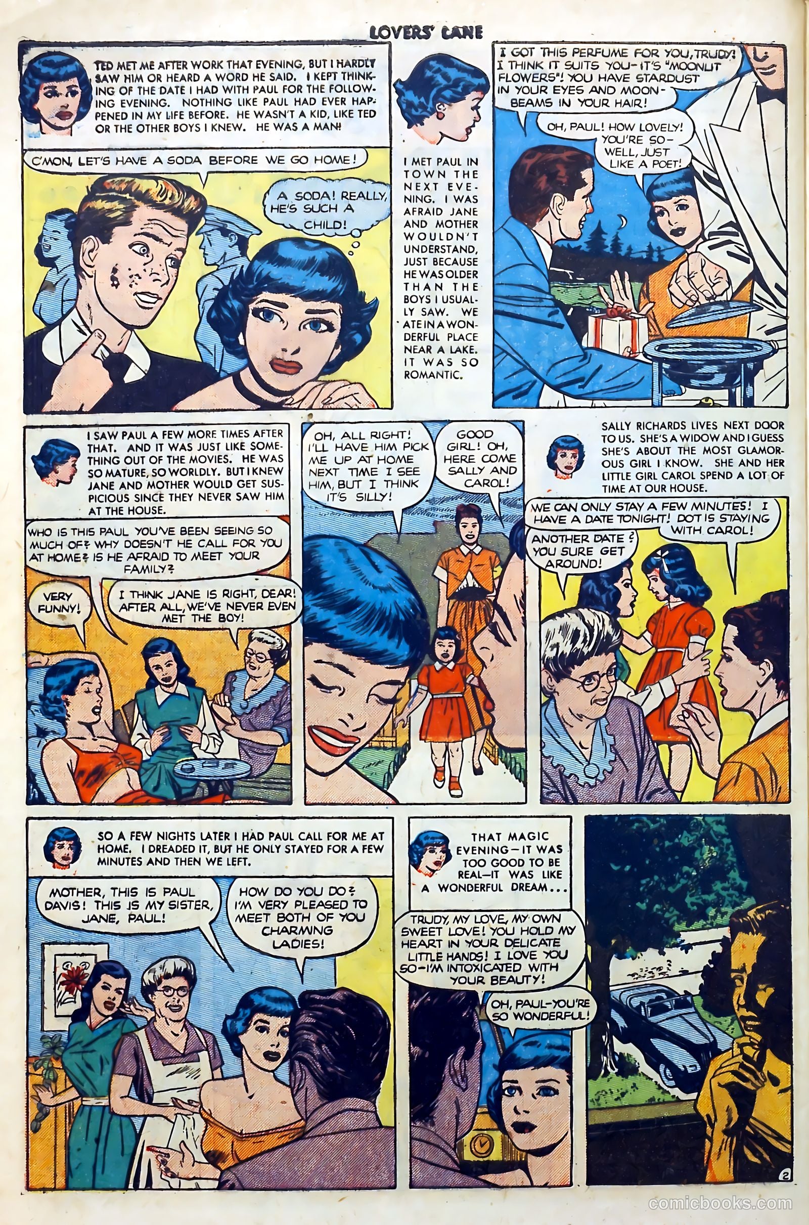 Lovers' Lane #5 (1950) — page 40 of 52