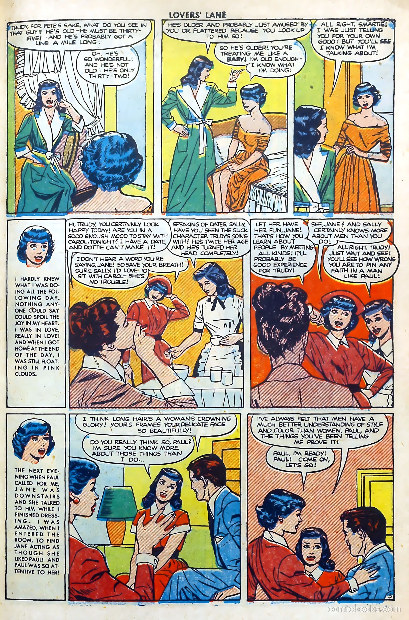 Lovers' Lane #5 (1950) — page 41 of 52
