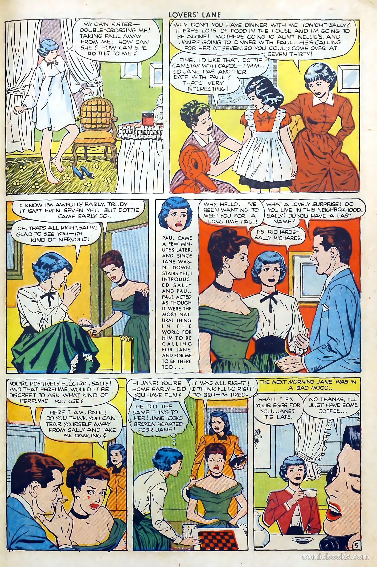 Lovers' Lane #5 (1950) — page 43 of 52