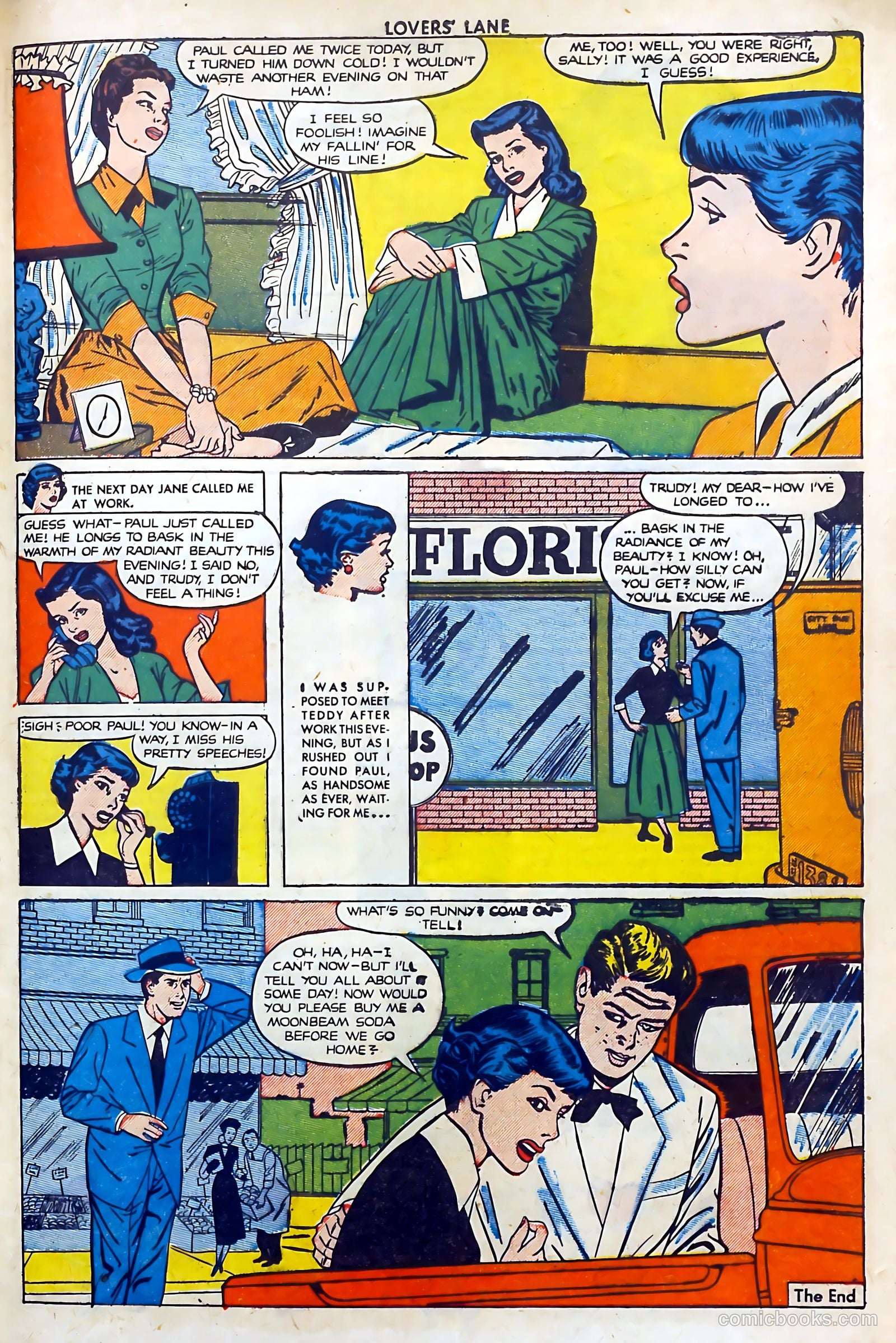 Lovers' Lane #5 (1950) — page 45 of 52