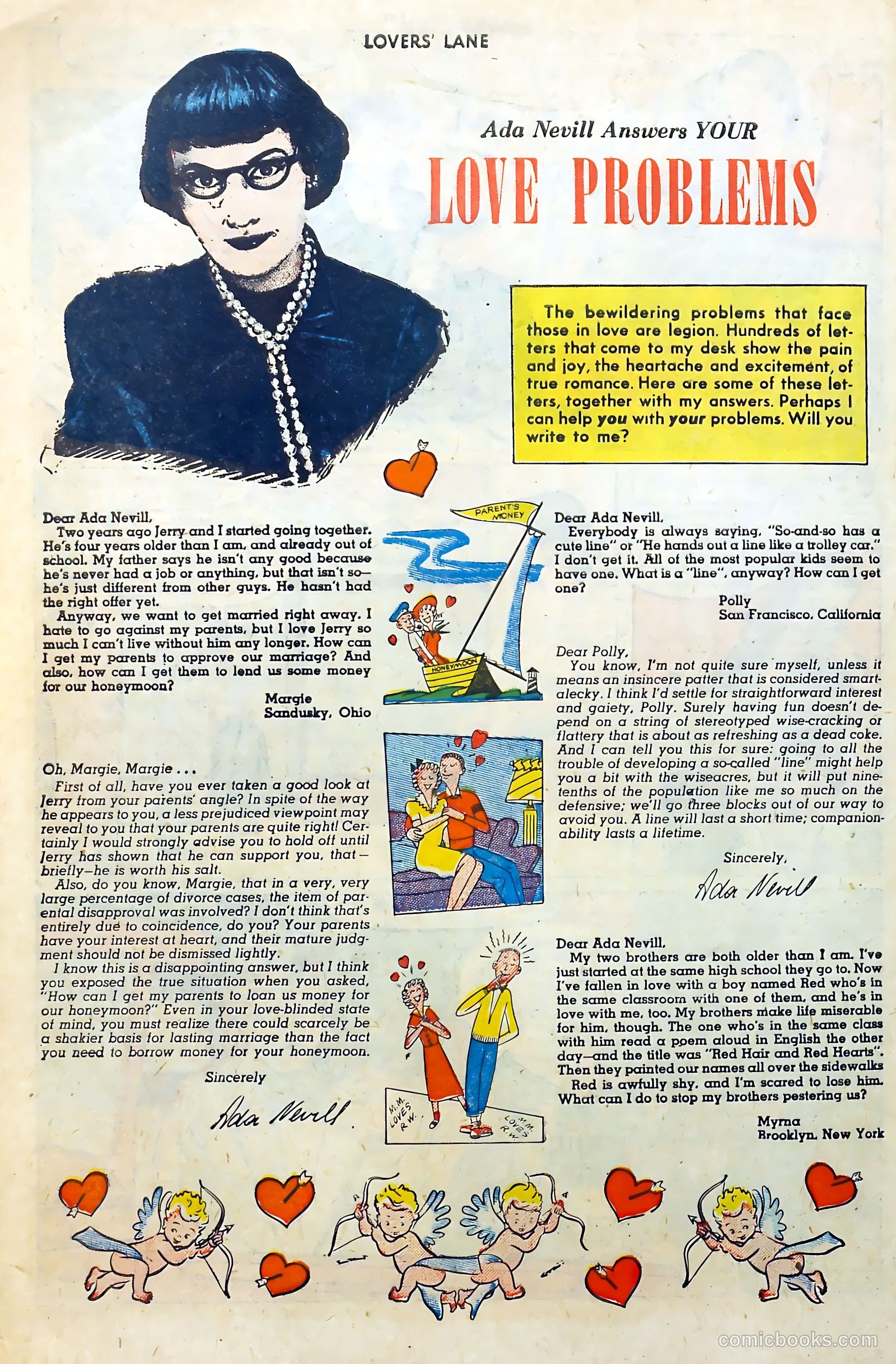 Lovers' Lane #5 (1950) — page 46 of 52