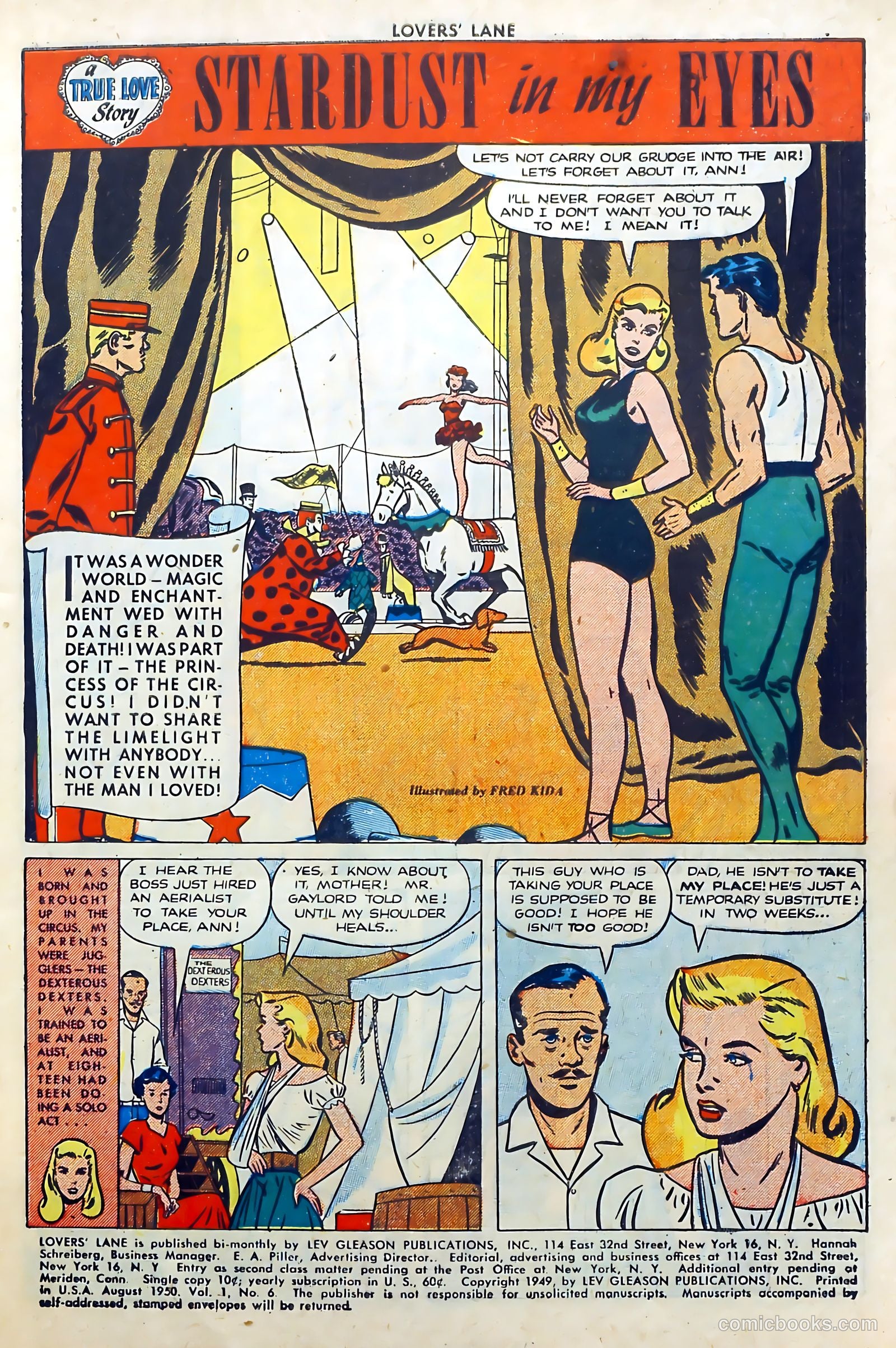 Lovers' Lane #6 (1950) — page 3 of 52