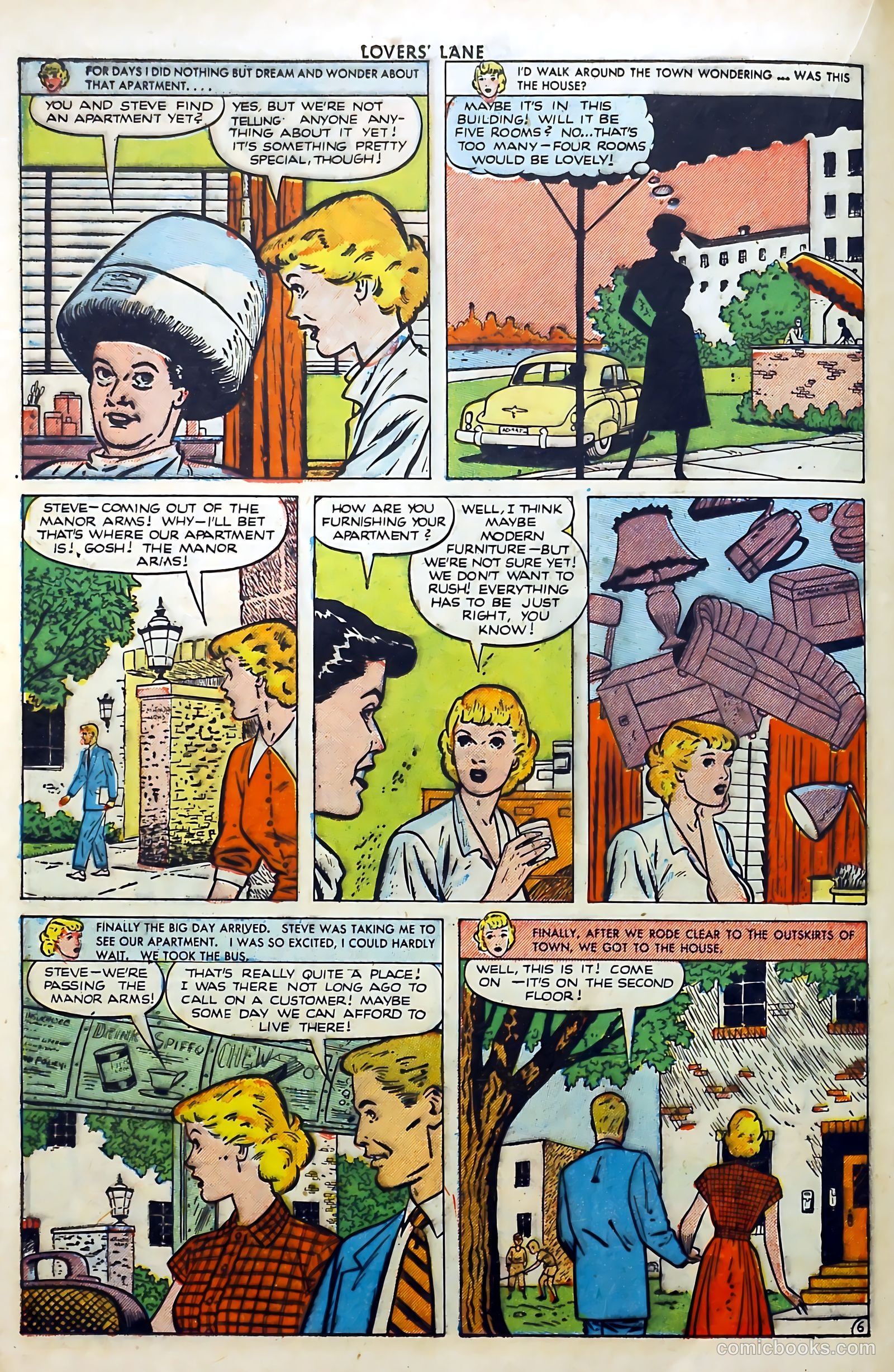 Lovers' Lane #6 (1950) — page 20 of 52