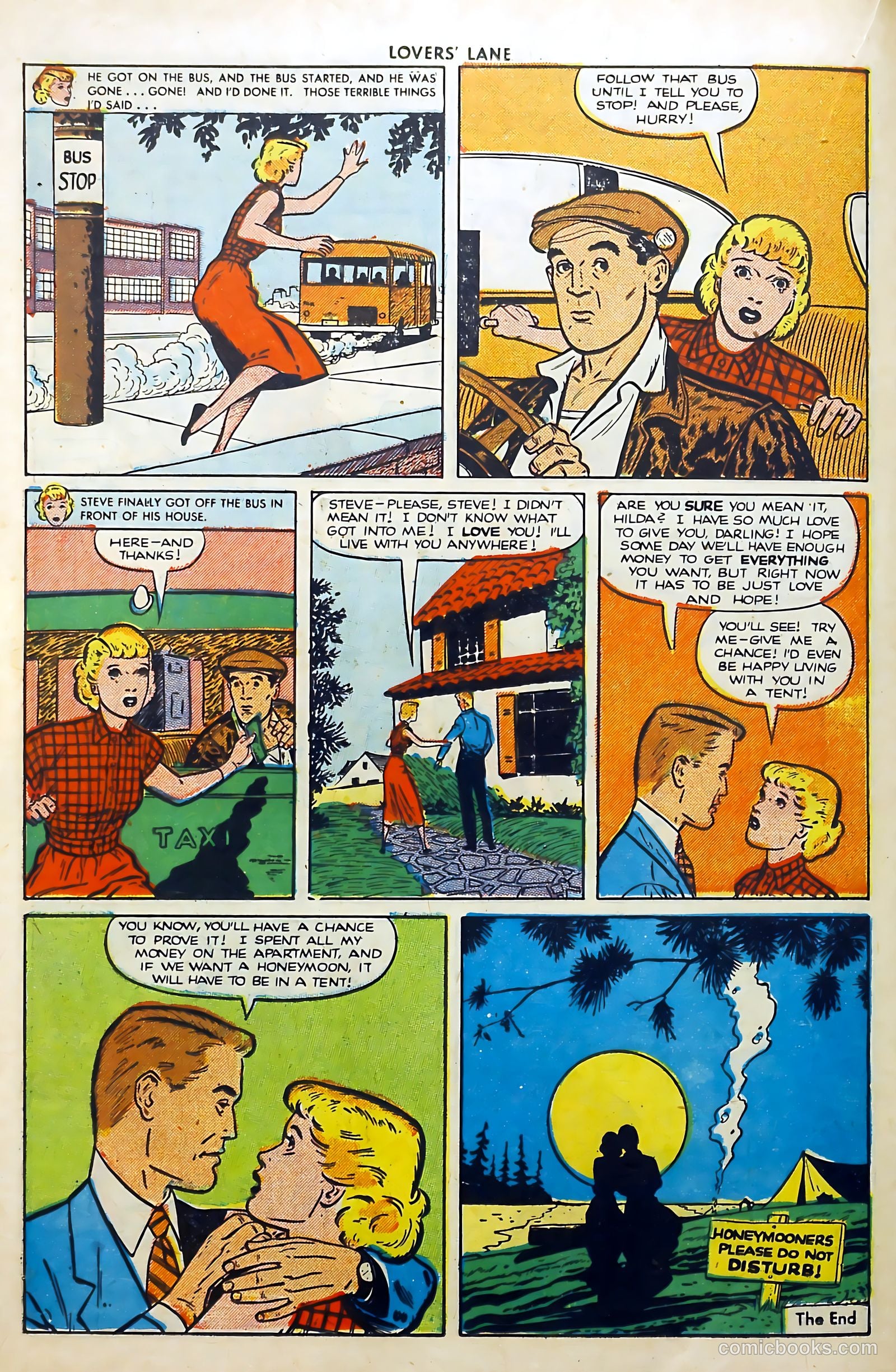Lovers' Lane #6 (1950) — page 22 of 52