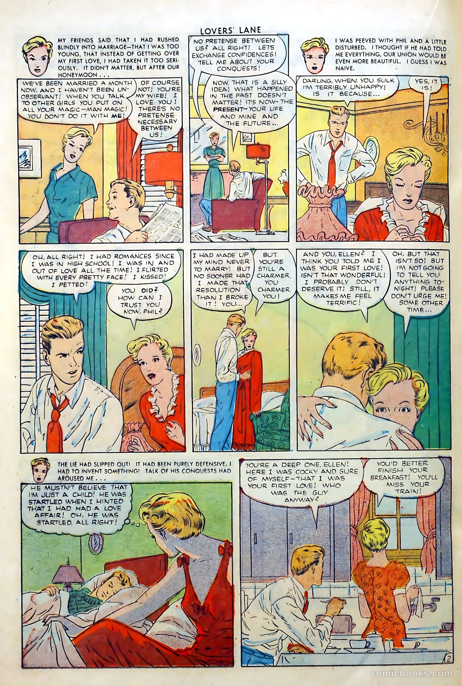 Lovers' Lane #6 (1950) — page 30 of 52