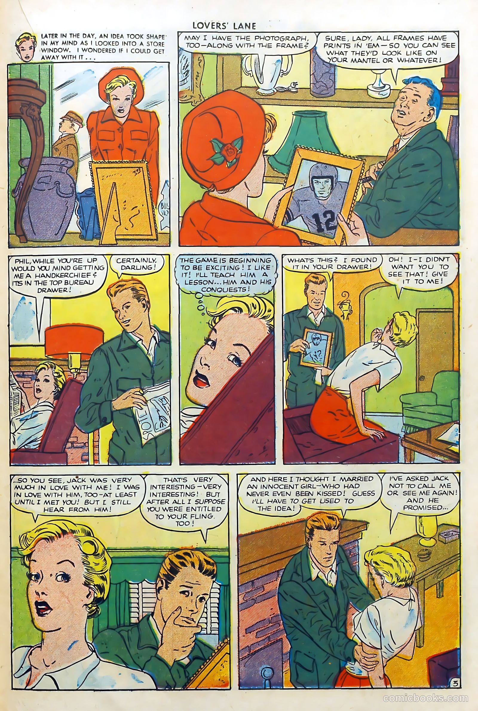 Lovers' Lane #6 (1950) — page 31 of 52