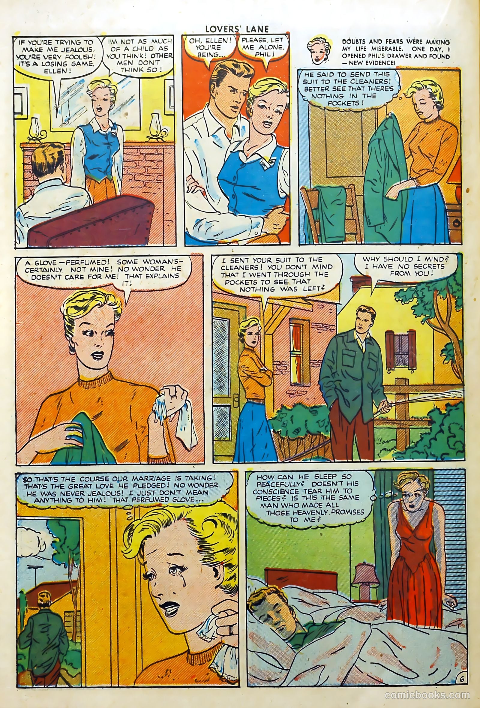 Lovers' Lane #6 (1950) — page 34 of 52