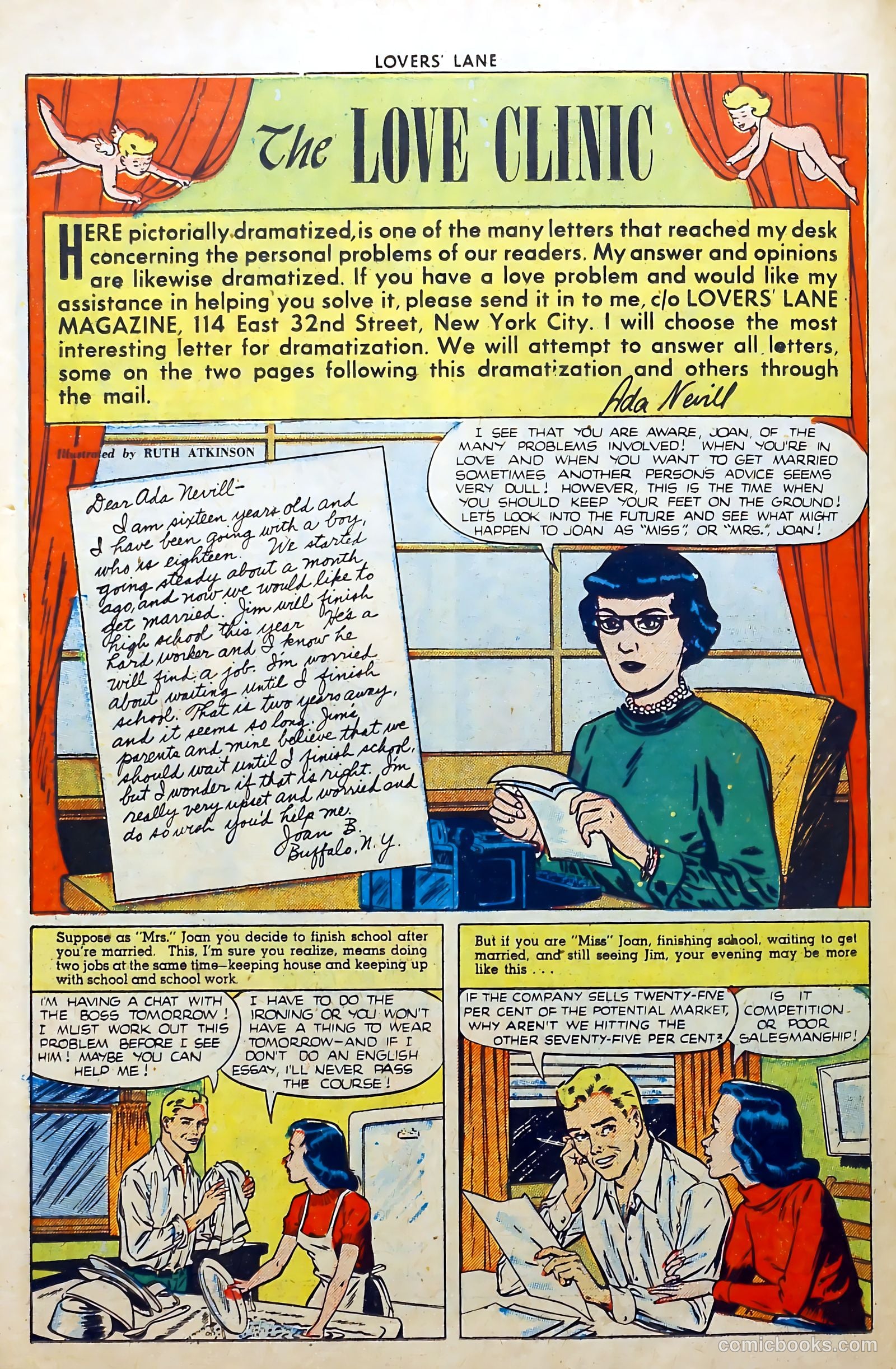 Lovers' Lane #6 (1950) — page 38 of 52
