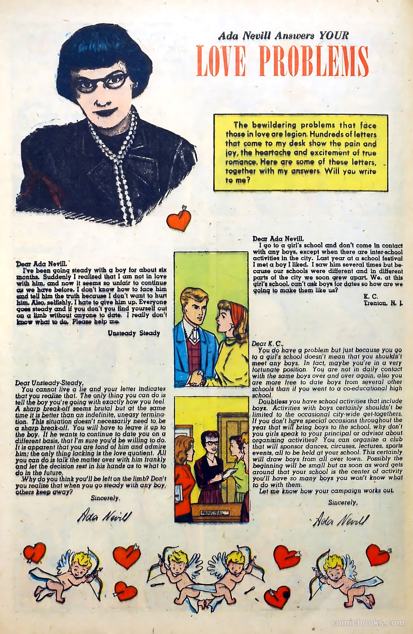 Lovers' Lane #6 (1950) — page 40 of 52