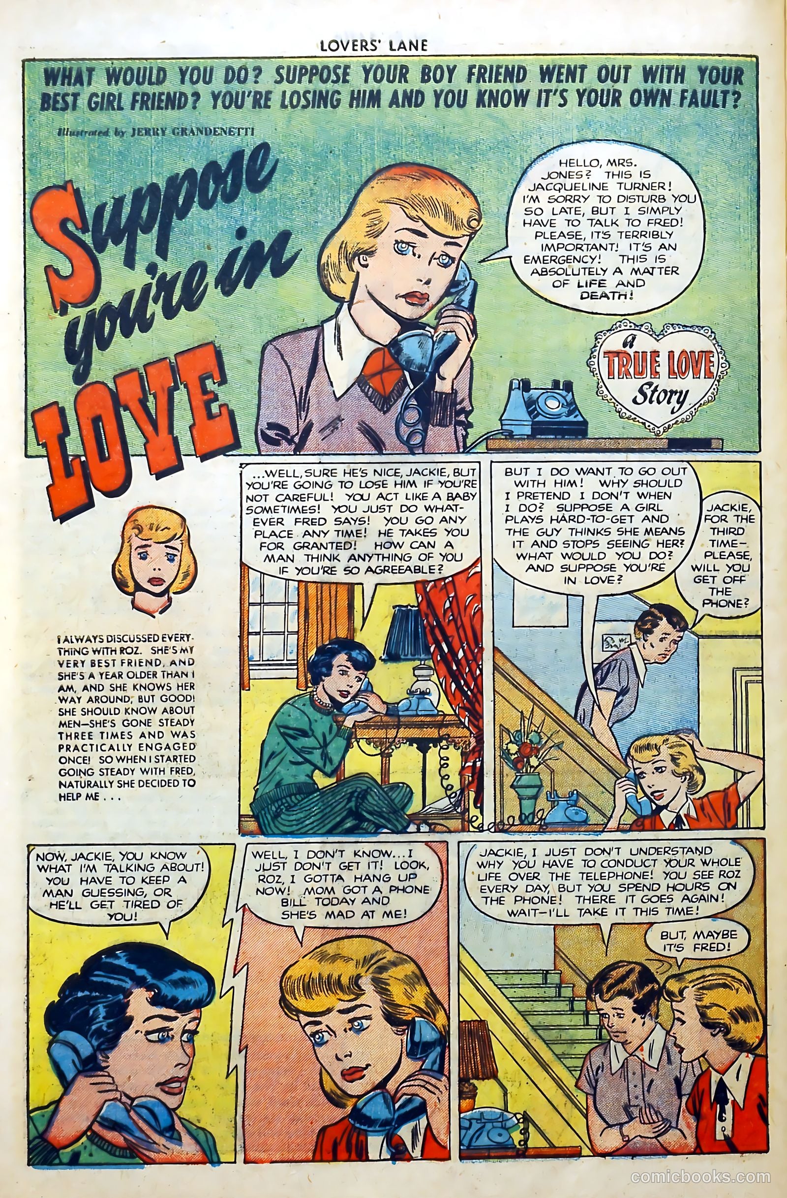 Lovers' Lane #6 (1950) — page 42 of 52