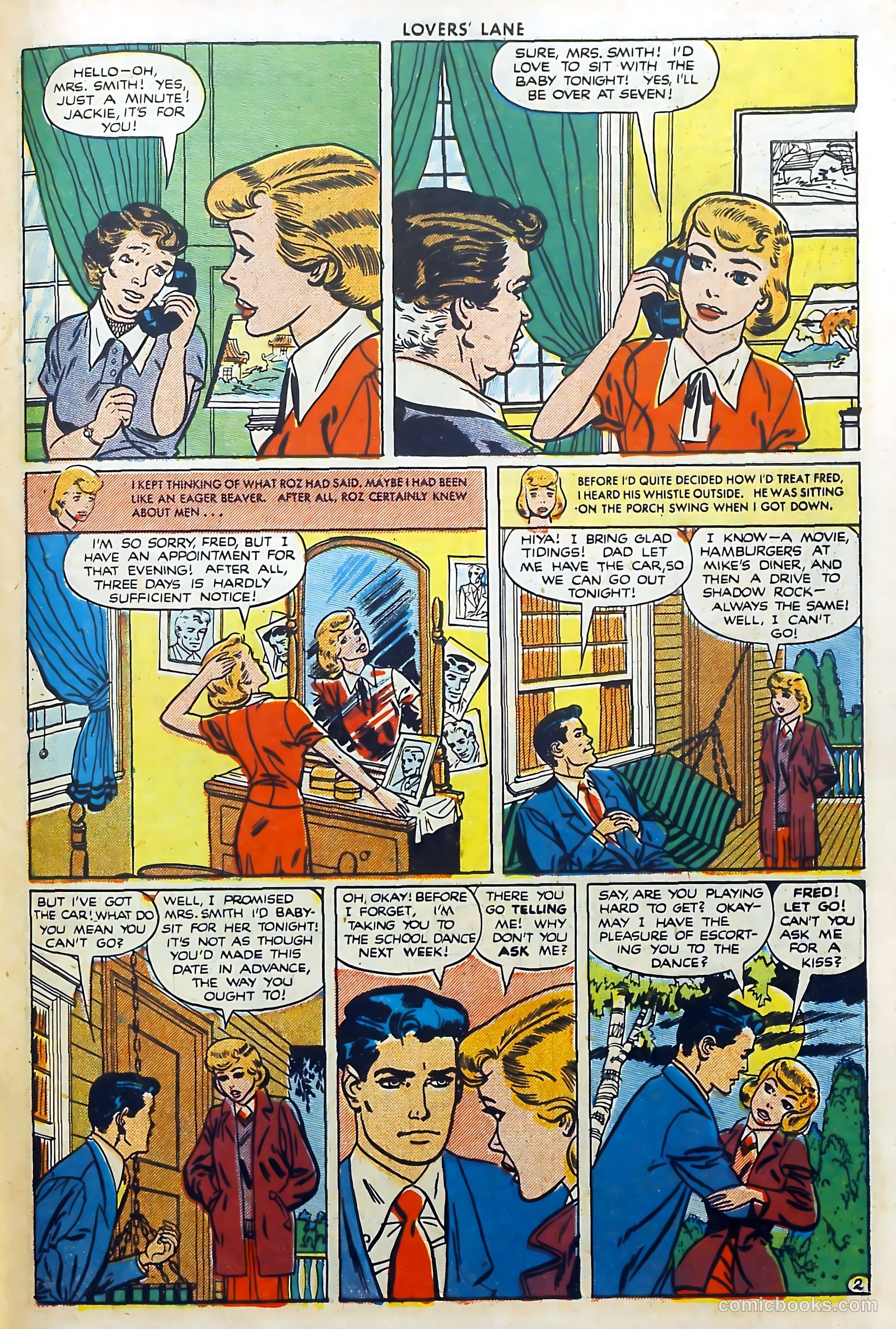 Lovers' Lane #6 (1950) — page 43 of 52