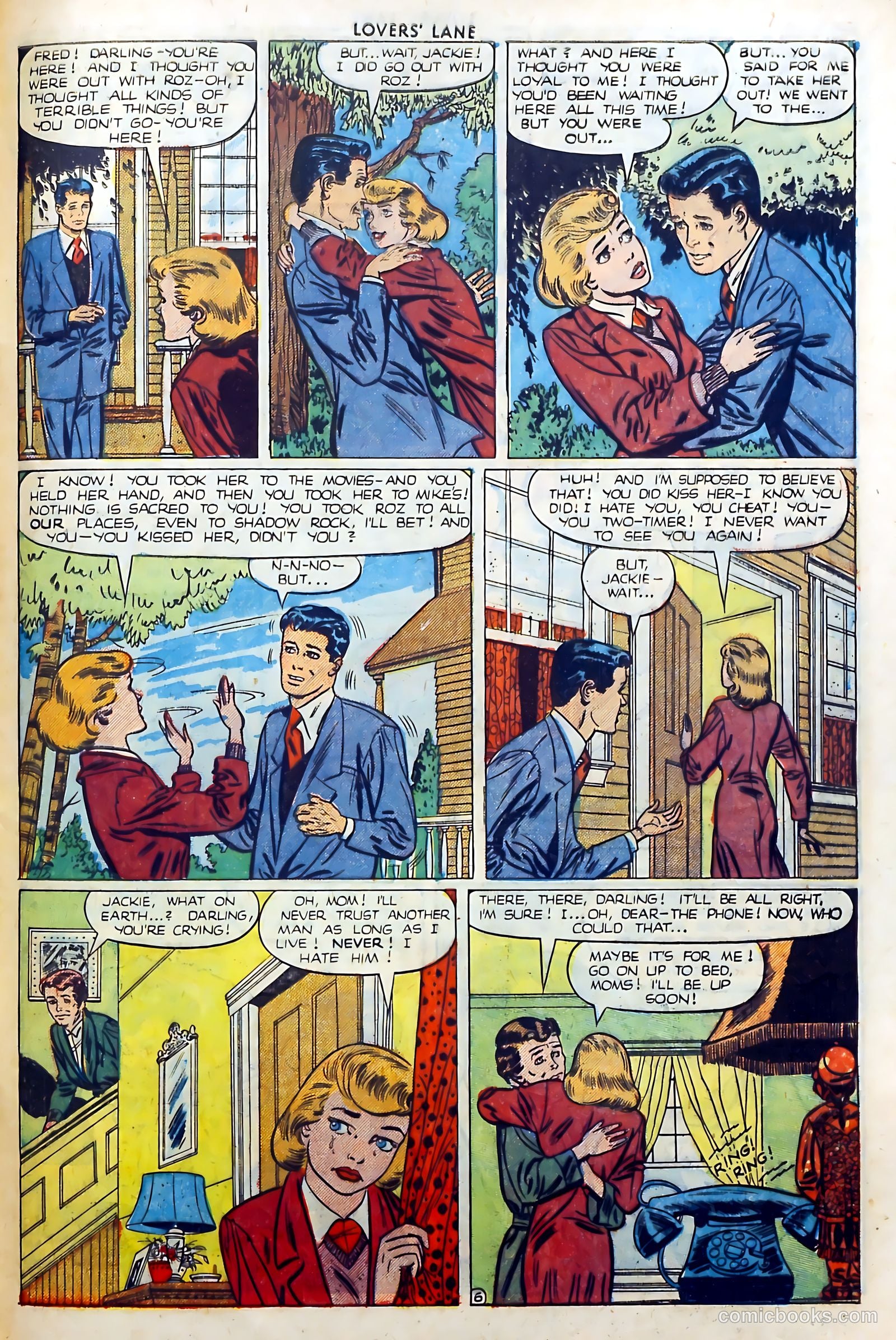 Lovers' Lane #6 (1950) — page 47 of 52