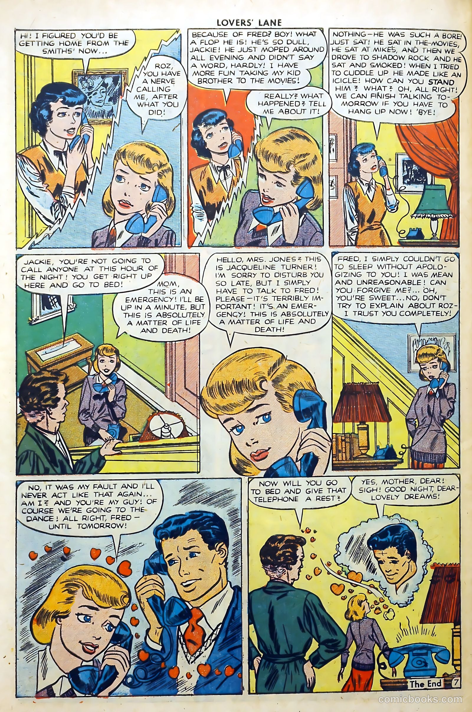 Lovers' Lane #6 (1950) — page 48 of 52