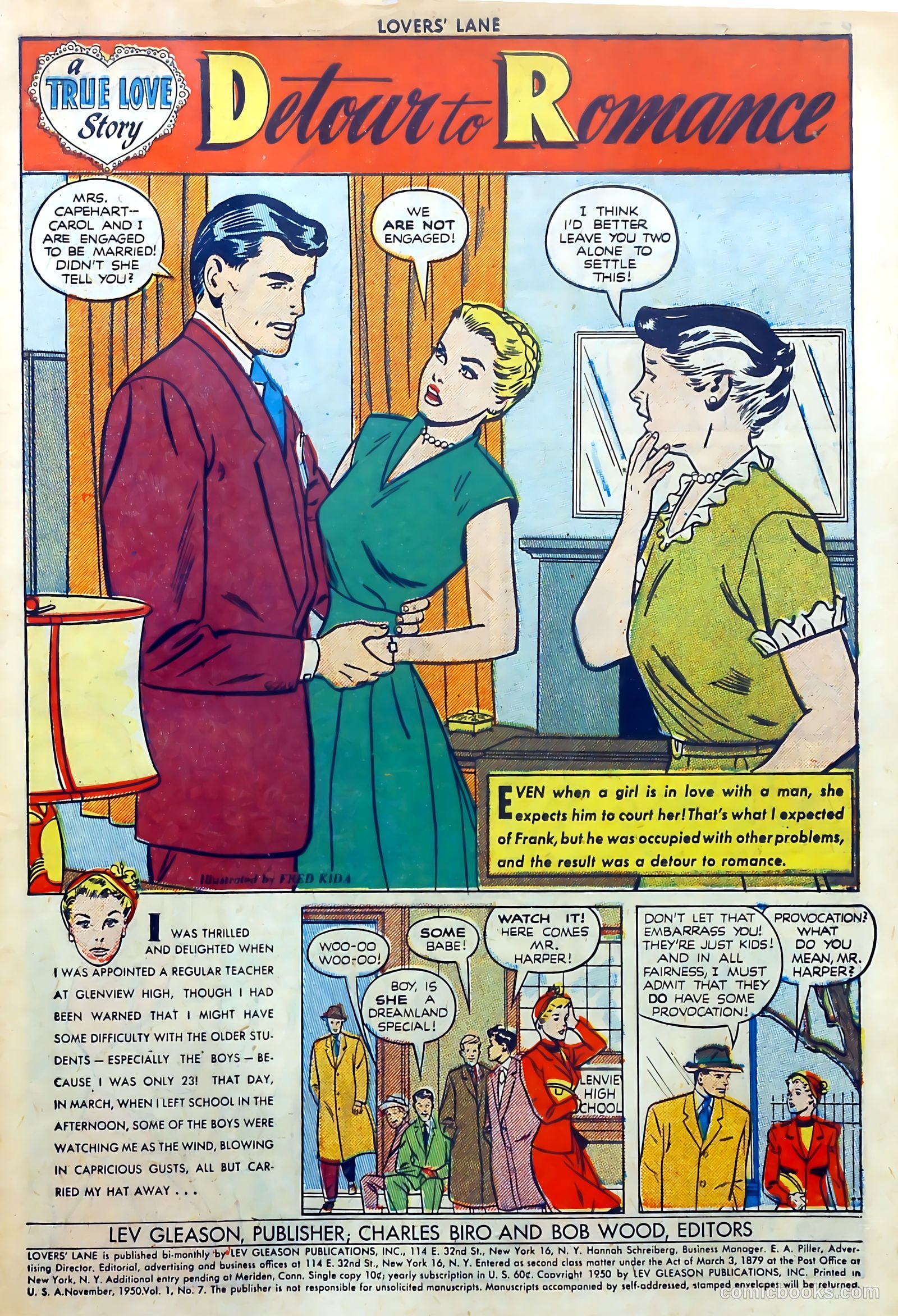 Lovers' Lane #7 (1950) — page 3 of 52