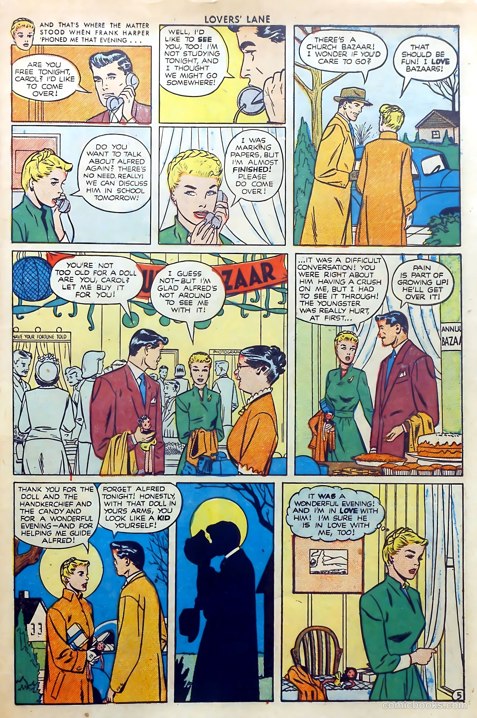 Lovers' Lane #7 (1950) — page 7 of 52