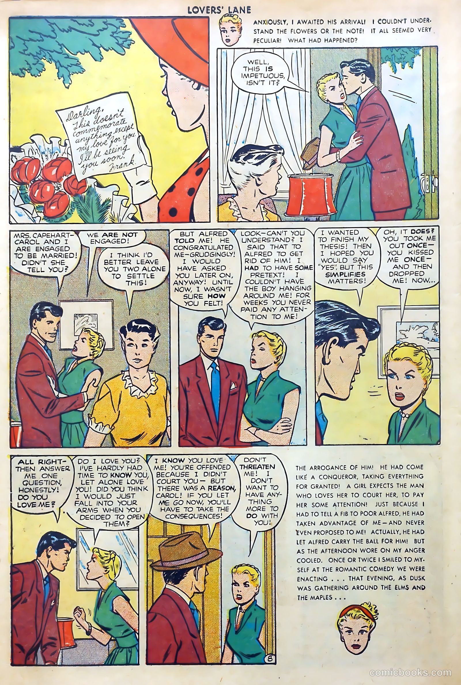 Lovers' Lane #7 (1950) — page 10 of 52