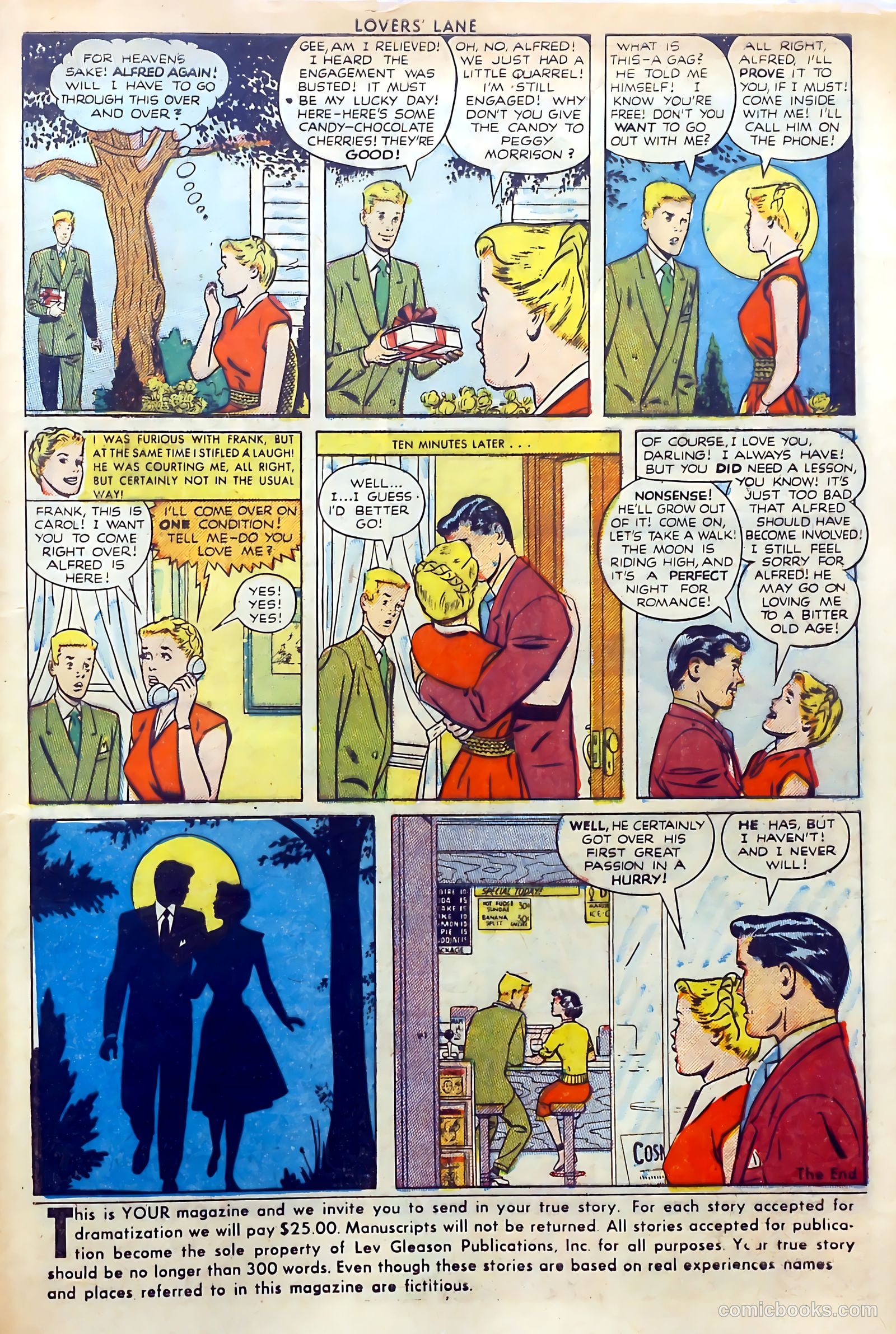 Lovers' Lane #7 (1950) — page 11 of 52