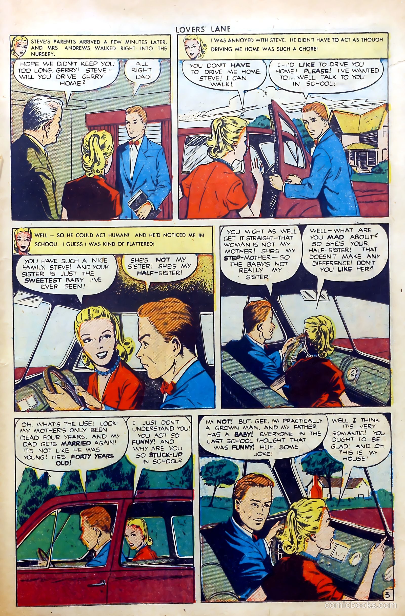 Lovers' Lane #7 (1950) — page 17 of 52