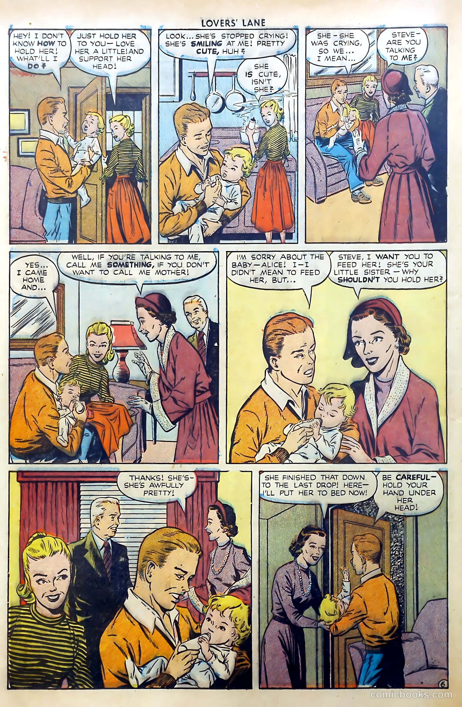 Lovers' Lane #7 (1950) — page 20 of 52