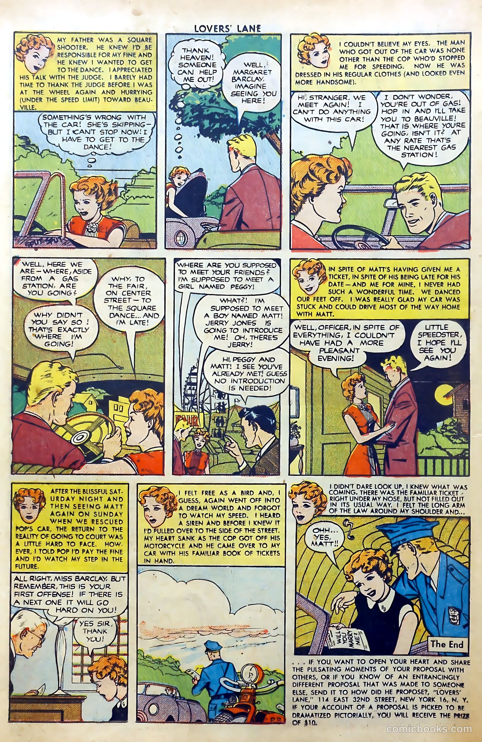 Lovers' Lane #7 (1950) — page 24 of 52