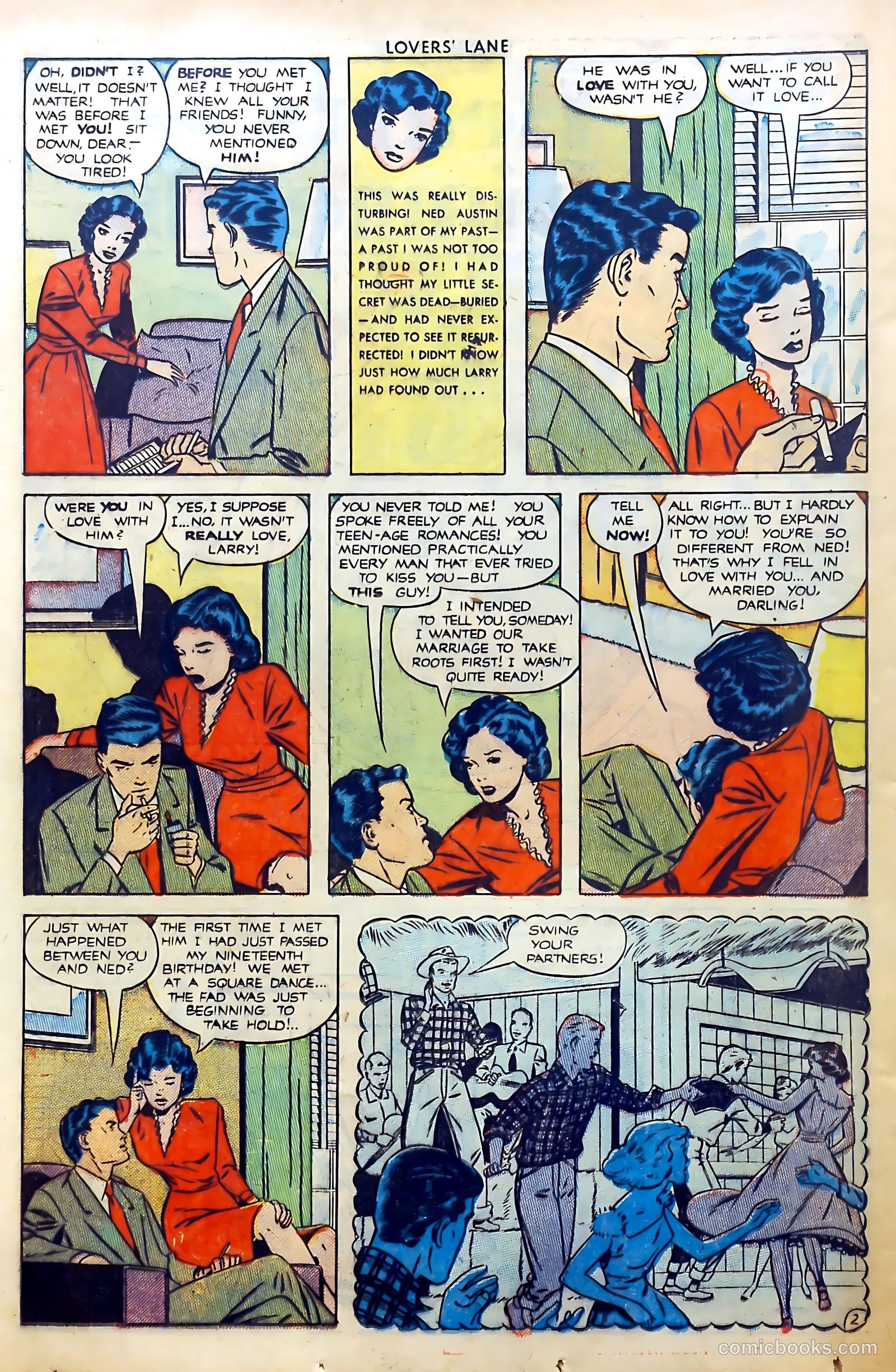 Lovers' Lane #7 (1950) — page 30 of 52