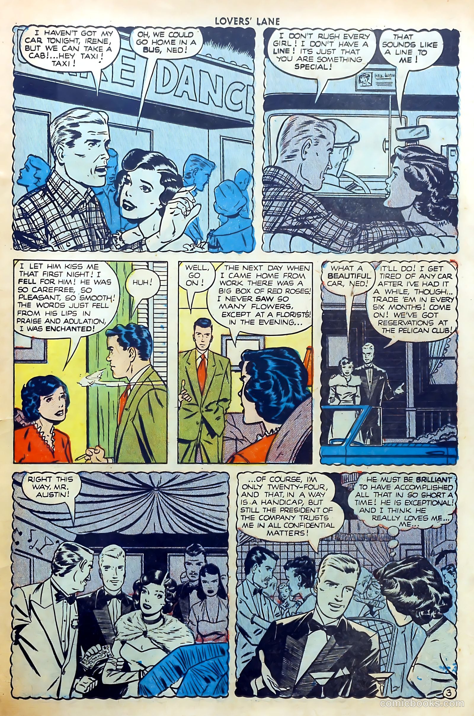 Lovers' Lane #7 (1950) — page 31 of 52