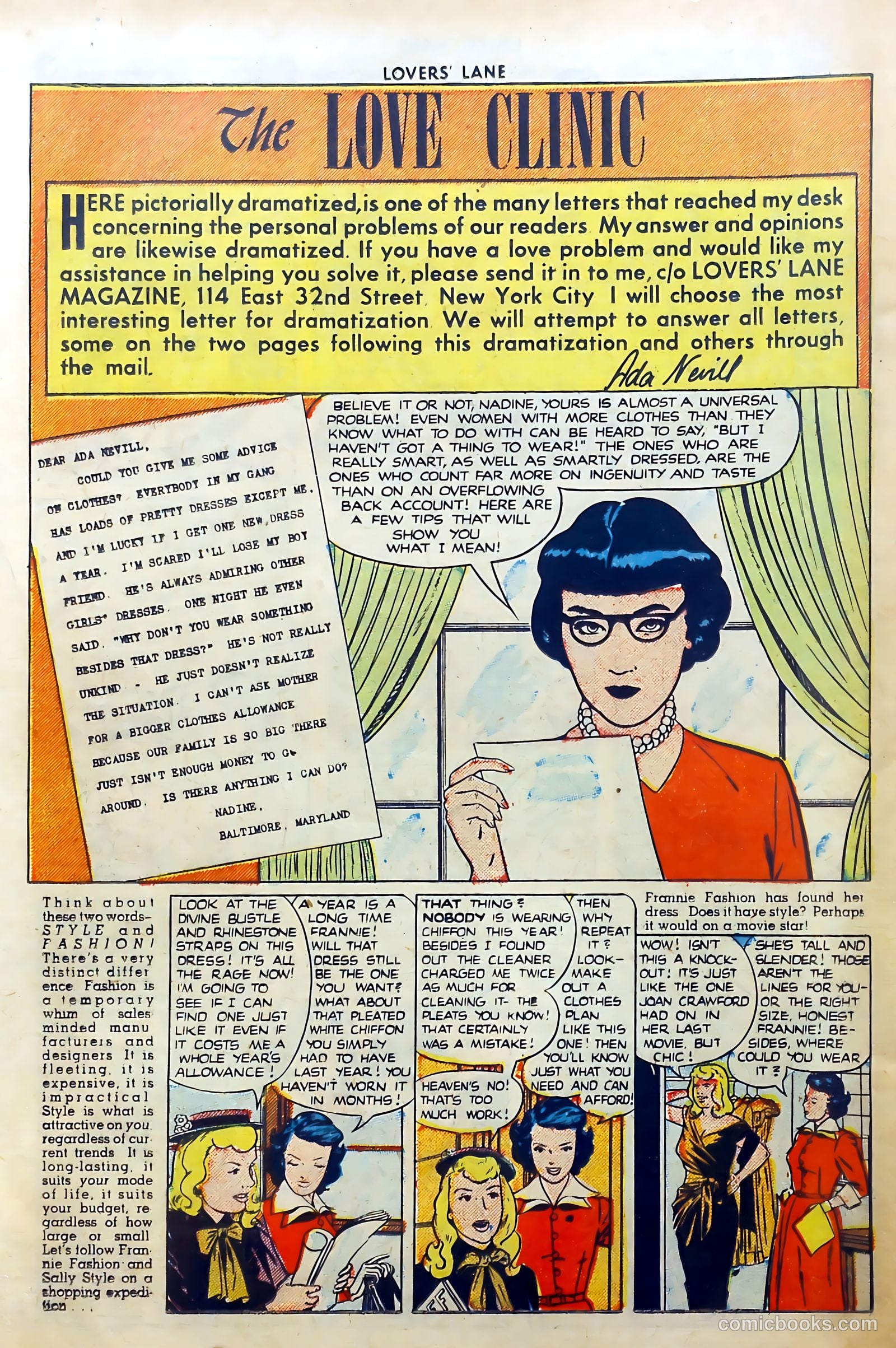 Lovers' Lane #7 (1950) — page 36 of 52