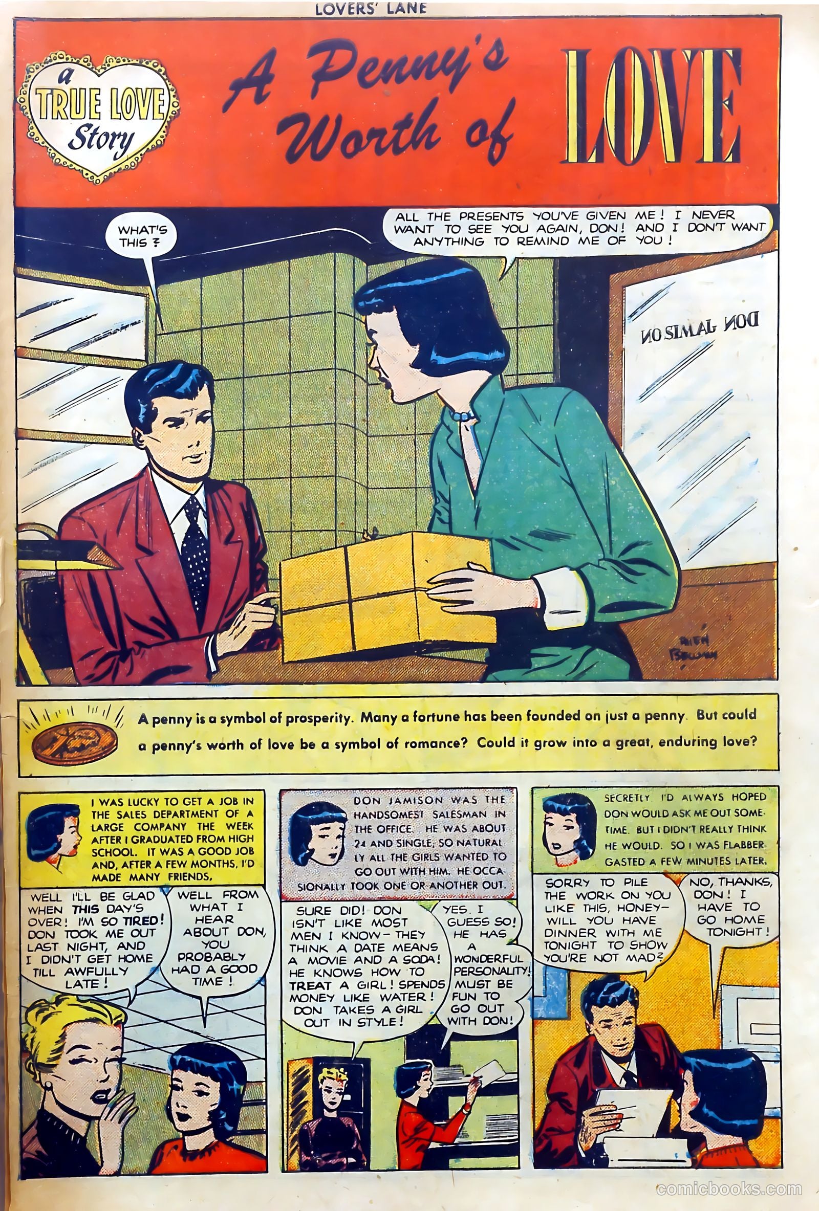 Lovers' Lane #7 (1950) — page 41 of 52